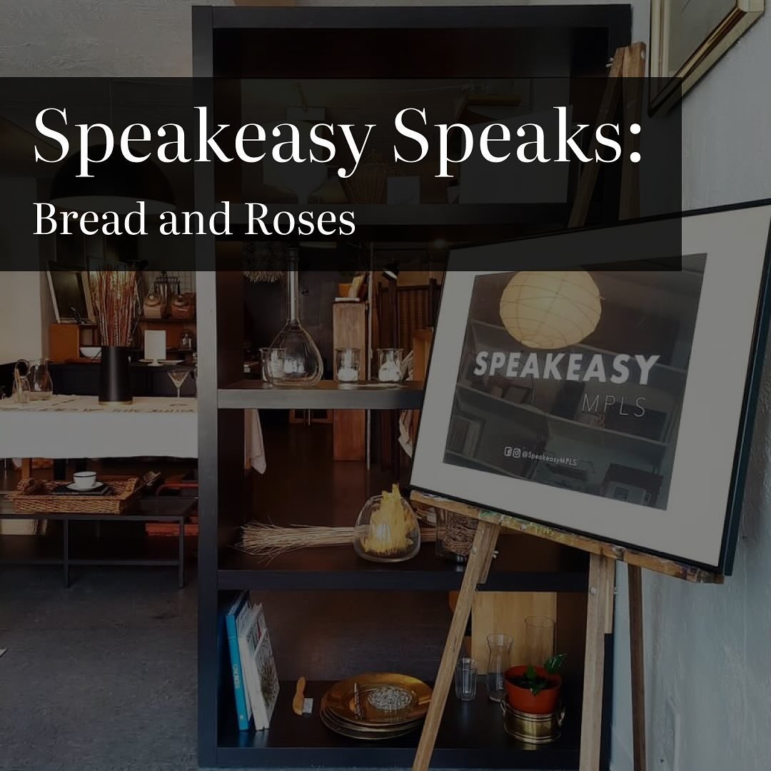 SAVE THE DATE

Speakeasy Speaks: Bread and Roses
Stories, laughs and songs from community comrades. 

What better way to spend May Day than an evening of storytelling, comedy and songs of solidarity? Join us in the shop on May 1 from 6-8 PM for a cel
