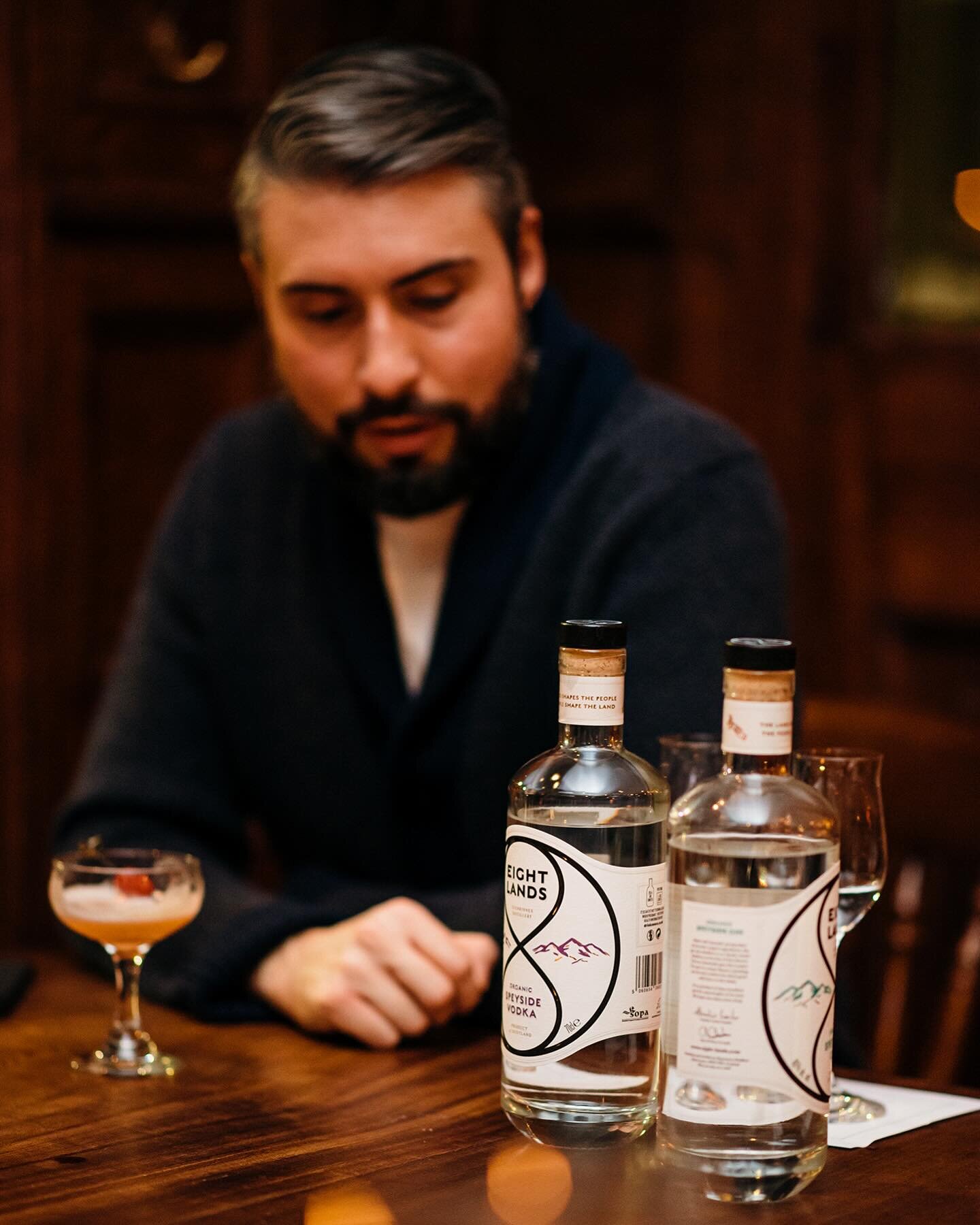 Always a talking point. Our organic vodka and gin are perfectly crafted for your favourite serve. We developed our recipes alongside bartenders, family and friends to ensure that every drop of Eight Lands is world class. 
-
#gin #vodka #organic #spey