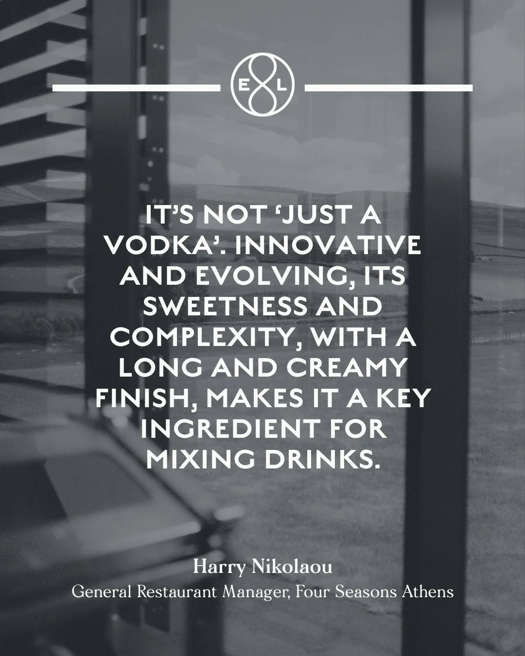 It’s not just a vodka. Eight Lands Organic Vodka is served in some of the best bars in the world, loved by those who know their spirits. Innovative and evolving, with sweetness and complexity and a long, creamy finish. 🍸️