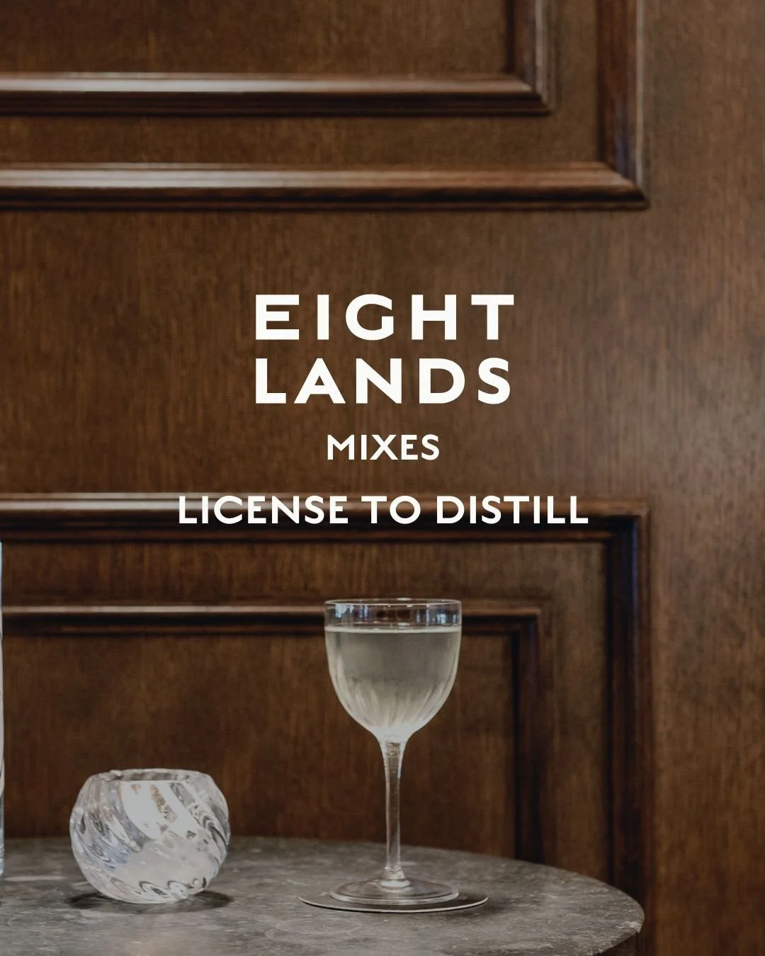 A modern take on Bond&rsquo;s favourite. Our refined Vesper balances Eight Lands Gin and Vodka with Dolin Blanc vermouth for a lighter, more elegant finish.⁠
⁠
Perfect for those upcoming holiday celebrations. Cheers.