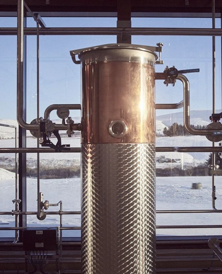 We love looking our at the snow-capped hills from the distillery. We hope you're all keeping warm out there 🧣