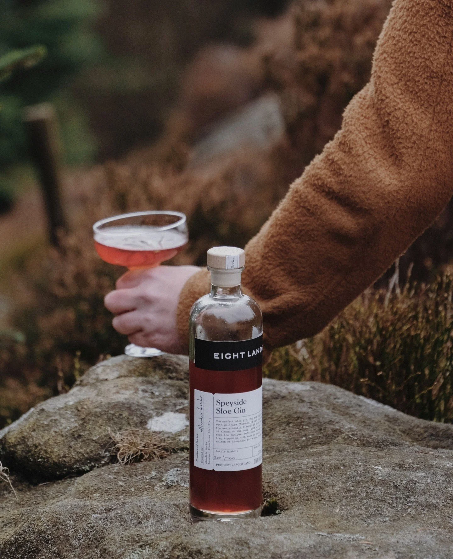 After a bracing January walk, there&rsquo;s nothing quite like a warming tipple. Back inside, boots off, fire lit, a glass poured. Our Organic Speyside Sloe Gin is made for moments like this. Soft, gently warming, and rooted in the landscape around S
