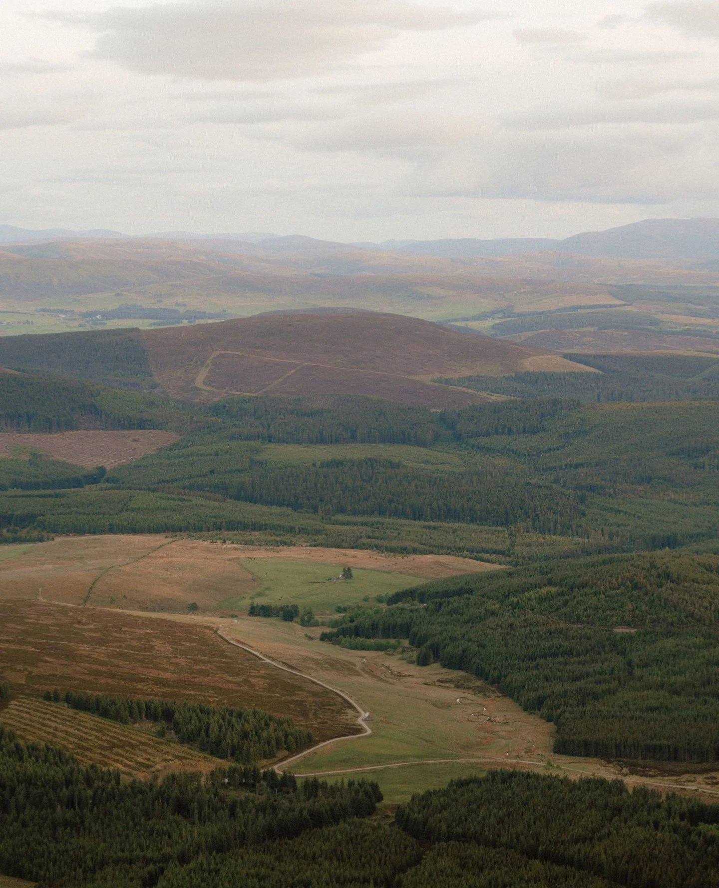 Whatever the weather, the view from the top of Glenrinnes is always worth the climb 🏔️