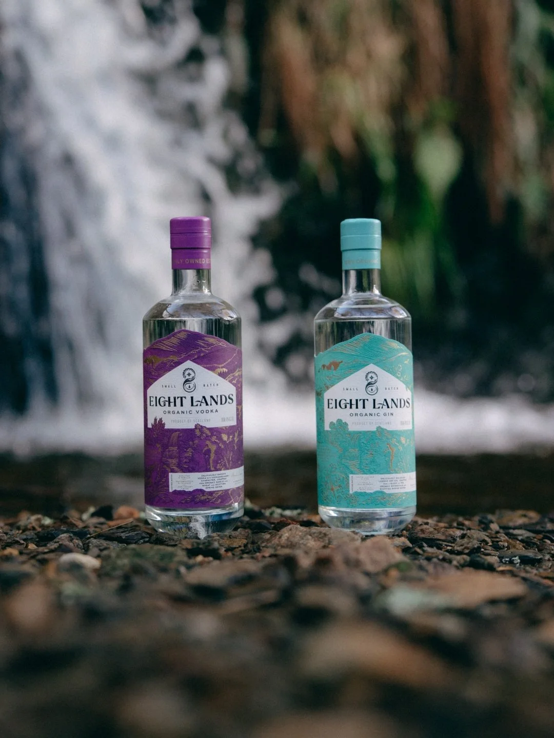 Say hello to the new Eight Lands vodka and gin bottles. Inspired by the nature of Speyside, and we think you'll be quite fond of them. 

See them for yourself at the link in bio.
#eightlands