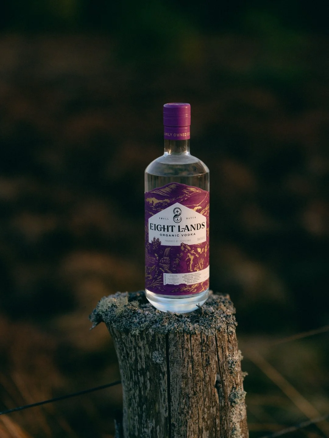 Our award-winning Organic Speyside Vodka, distilled with pure spring water from the slopes of Ben Rinnes. Too smooth not to share. 

Grab yours at the link in bio. #eightlands