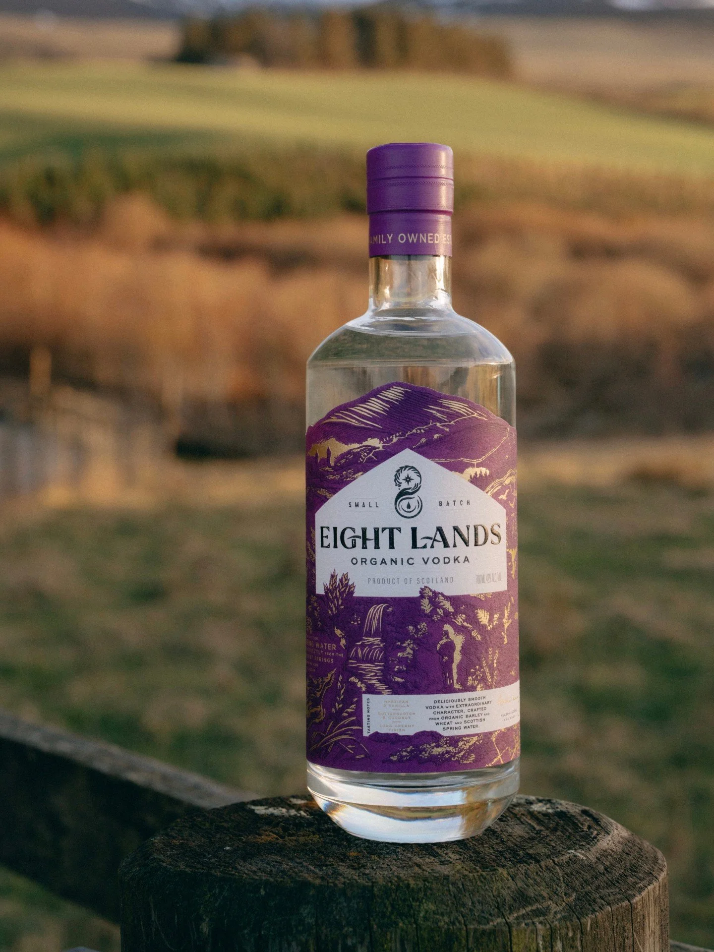 Speyside is known around the world for producing some of the finest spirits. We&rsquo;re proud to see our Eight Lands Organic Speyside Vodka recognised among them.

Awarded Gold in the Ultra-Premium category at the Global Vodka Masters 2025, Best Vod
