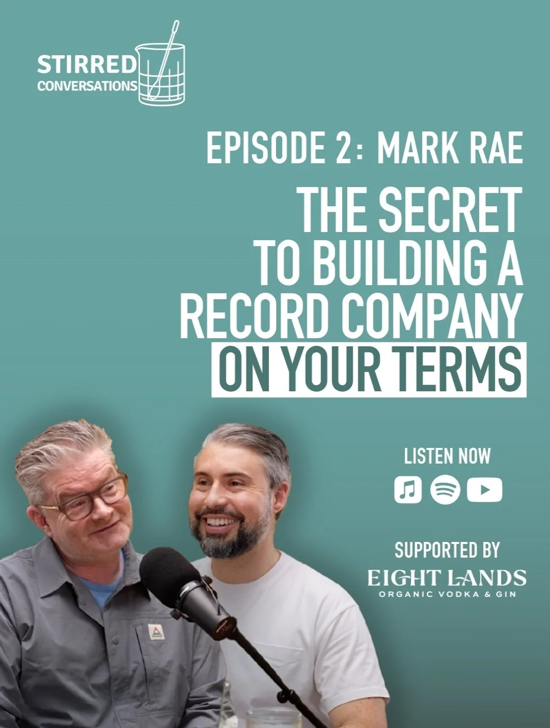 Episode two of Stirred Conversations is now live.

This time, Alex Christou (@alchristou) sits down with Mark Rae (@marktrae), music producer, one half of Rae &amp; Christian and Founder of Grand Central Records.

From crate-digging in Newcastle to M