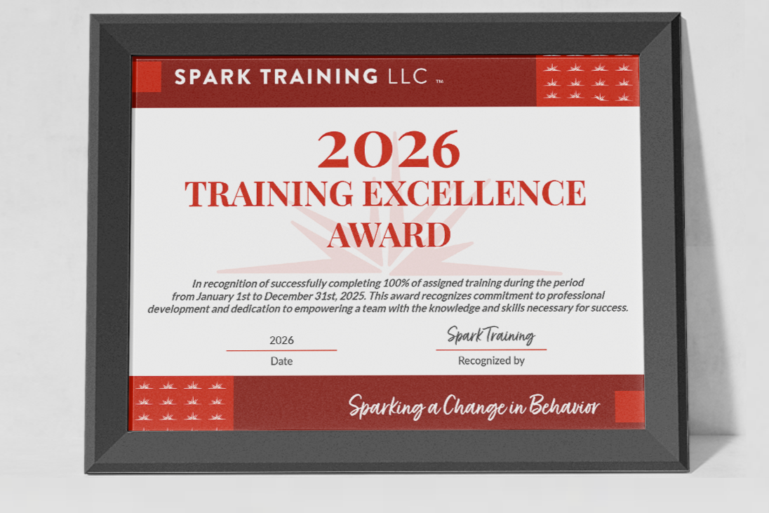 Spark Training Announces 2026 Training Excellence Award Winners