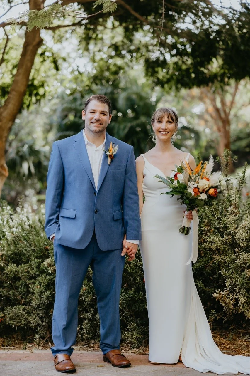 Las Catalinas wedding bride groom photos