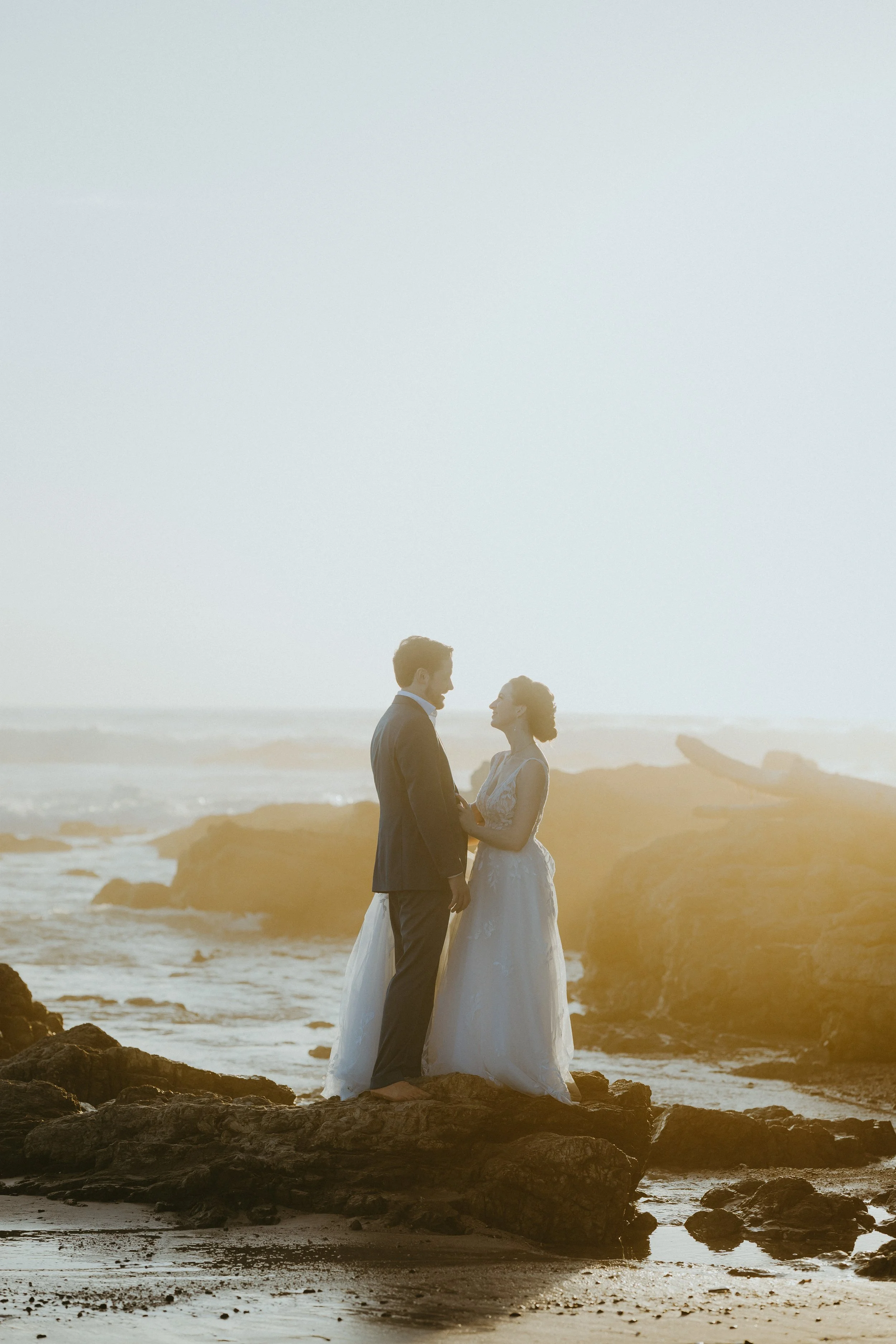 andaz papagayo wedding sunset