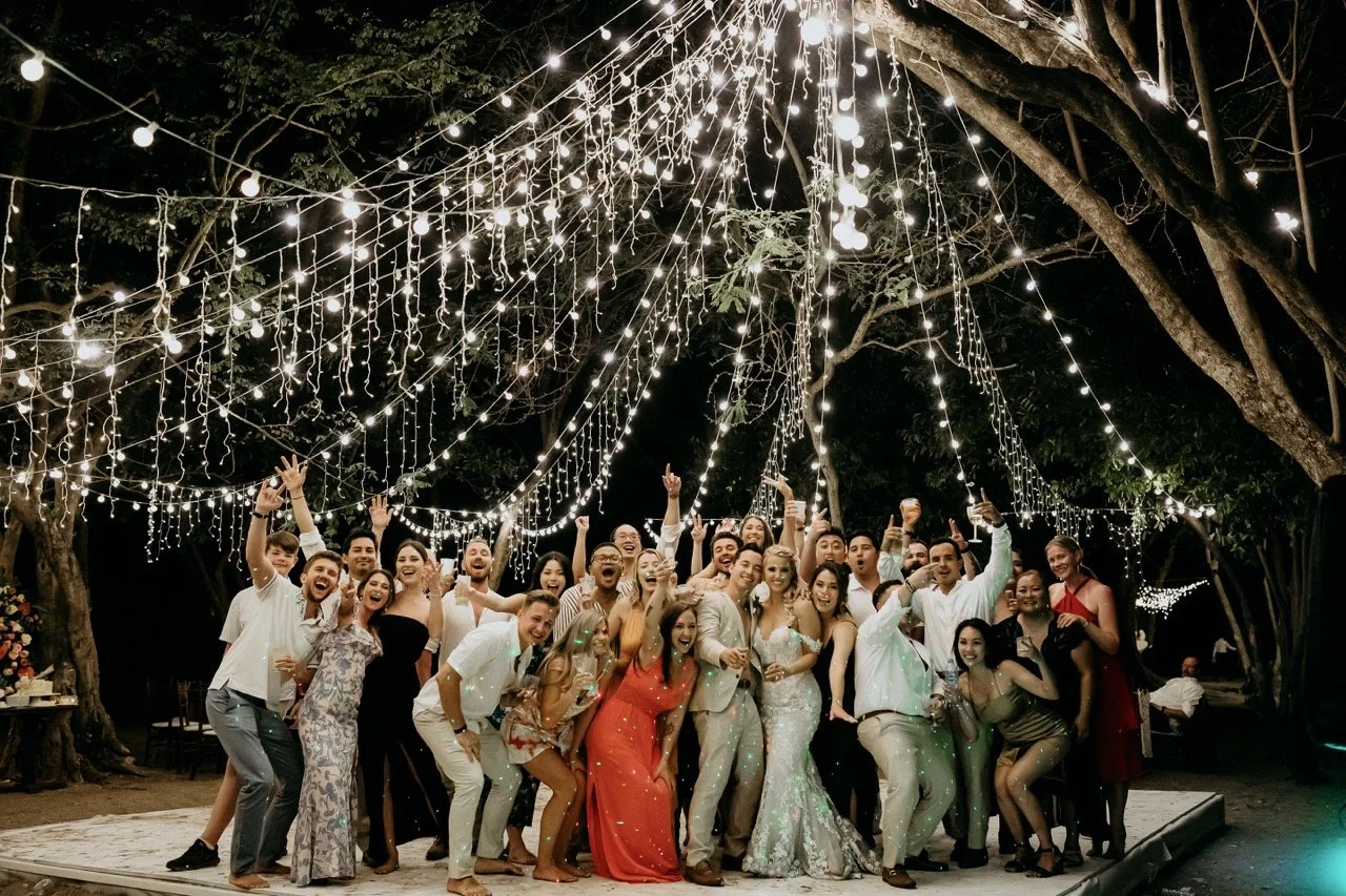 Dreams Las Mareas wedding reception