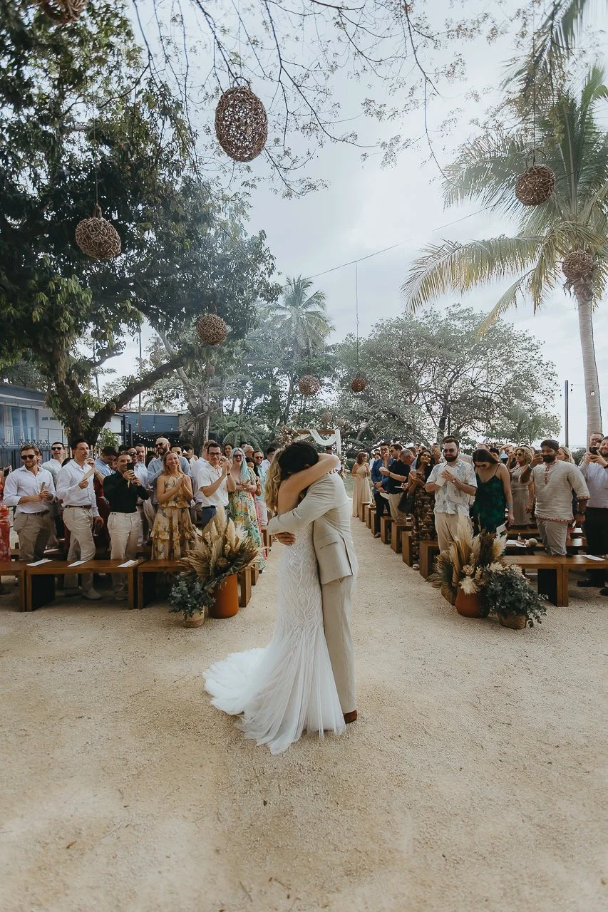 Langosta wedding ceremony photos