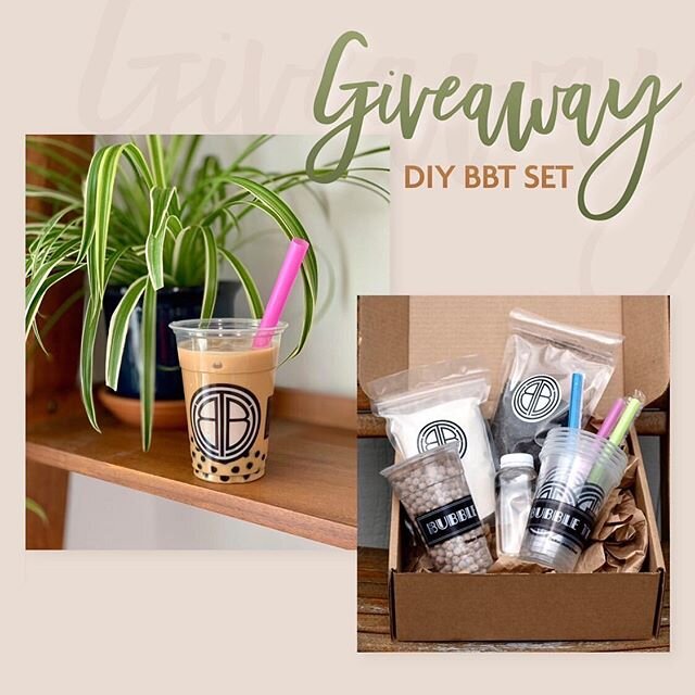 Happy Monday! 
Starting off the week right by teaming up with @vancity_engagements and doing a GIVEAWAY  for a DIY Bubble Tea set (value at $30)! To enter:
.
.
❤️Follow &amp; like the post
🧉Comment what is your favourite bubble tea 🍭Visit @vancity_