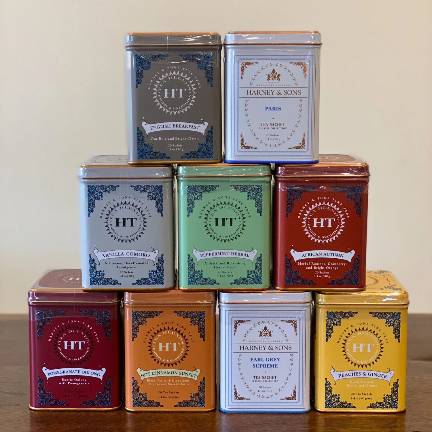 Harney & Sons Tea Tins — The Bubble Tea Shop