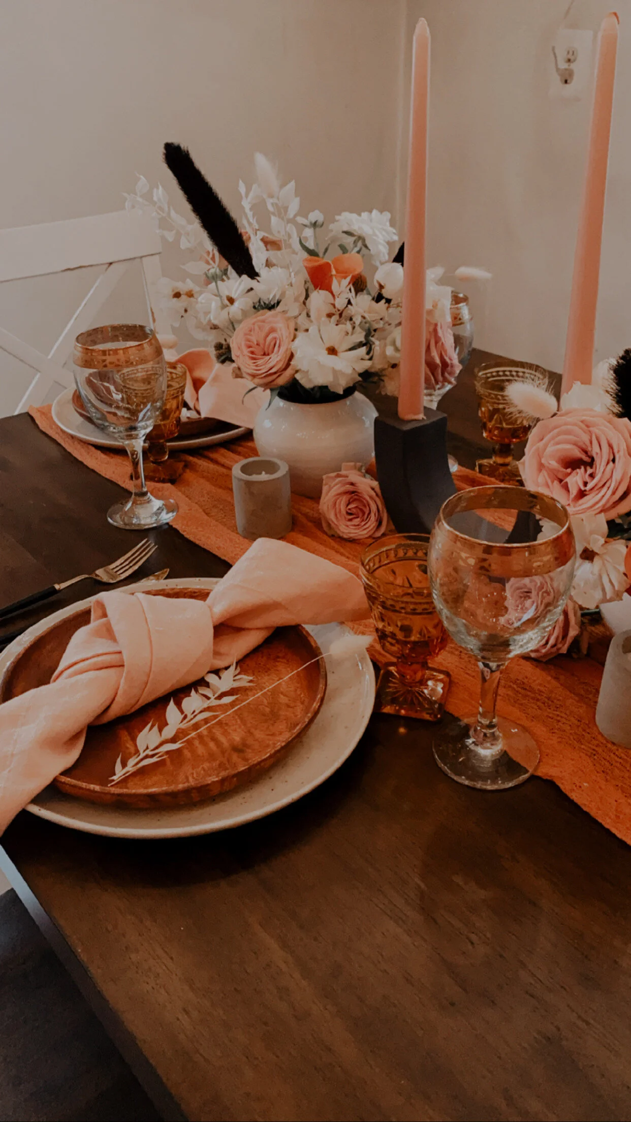 An Intimate Terracotta and Blush Gathering | Boston, MA