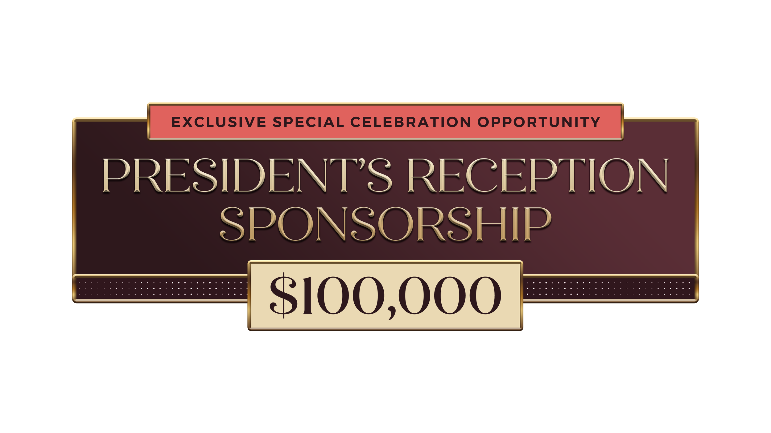 President's Reception Sponsorship