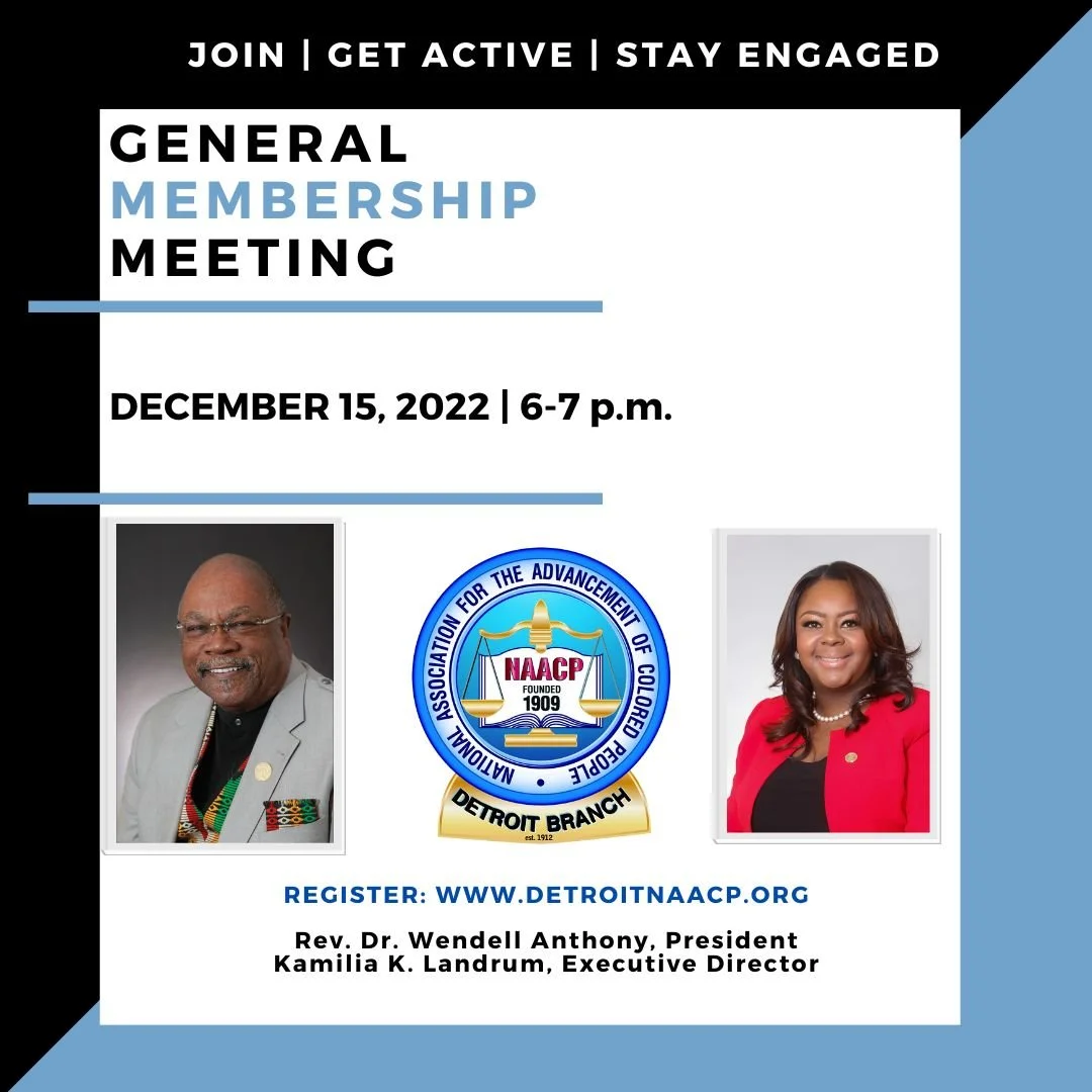DECEMBER 2022 GENERAL MEMBERSHIP MEETING