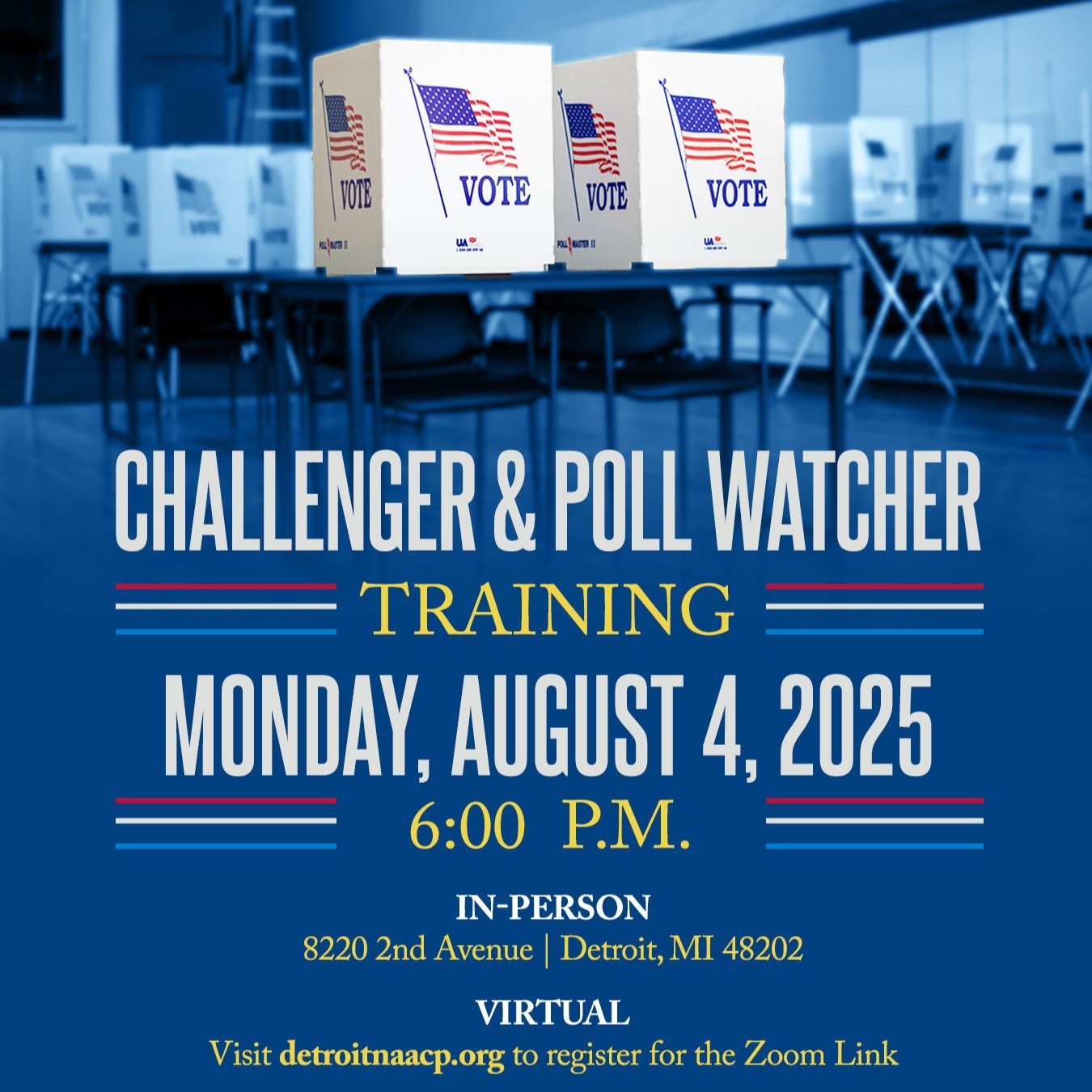 2025 PRIMARY ELECTION CHALLENGER & POLL WATCHER TRAINING