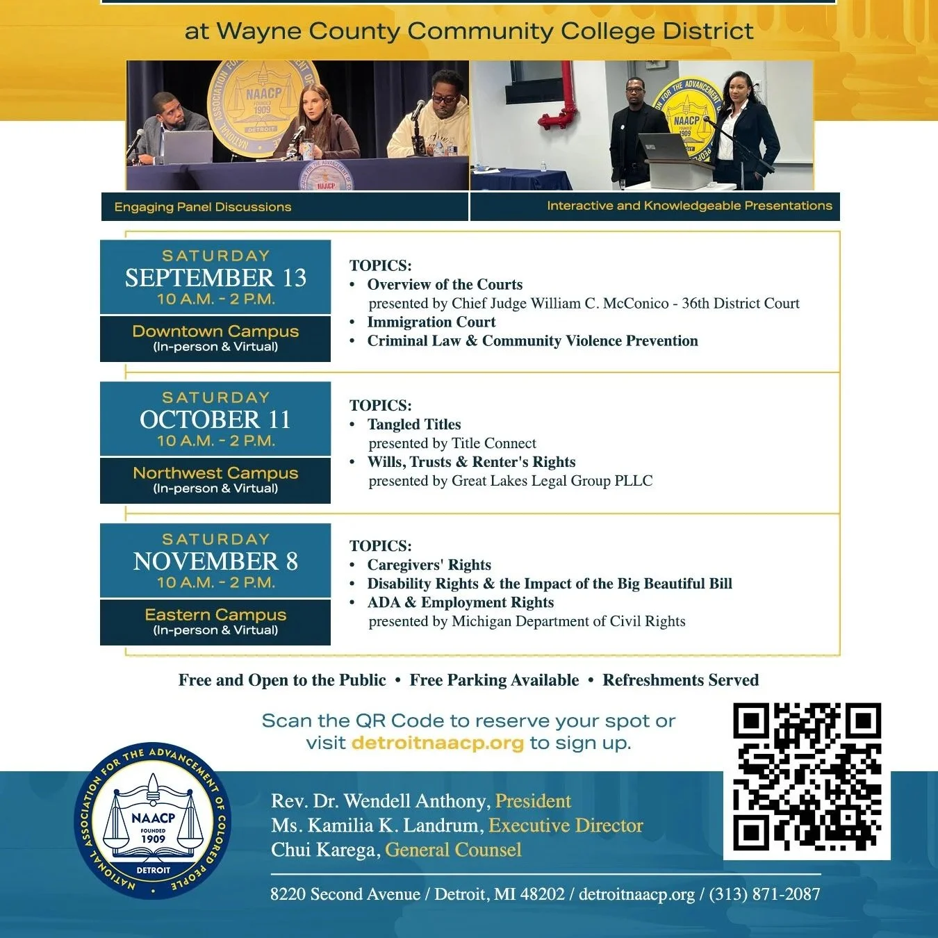 2025 GEORGE W. CROCKETT, JR. COMMUNITY LAW SCHOOL - SESSION 1