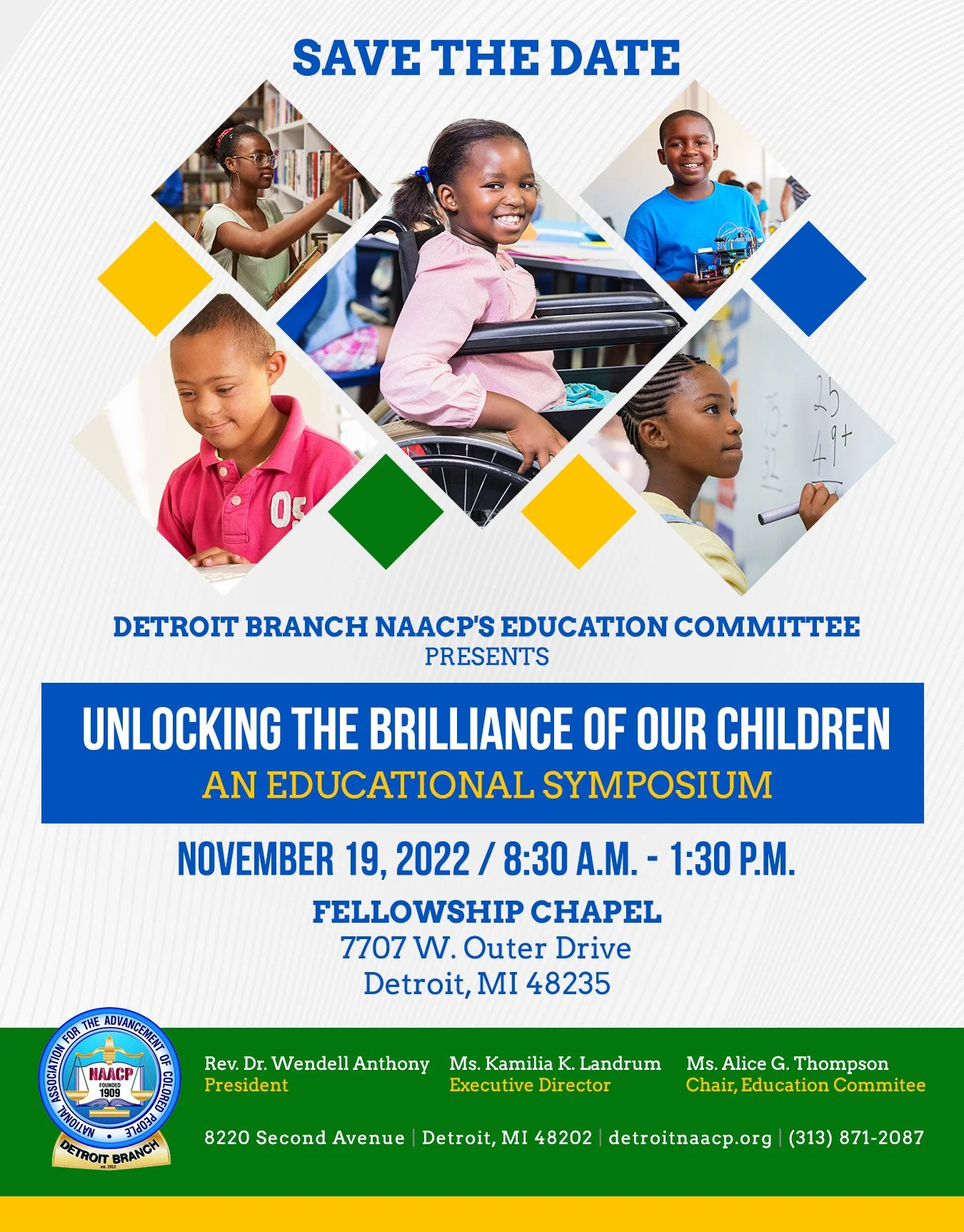 SAVE THE DATE - UNLOCKING THE BRILLIANCE OF OUR CHILDREN — NAACP ...