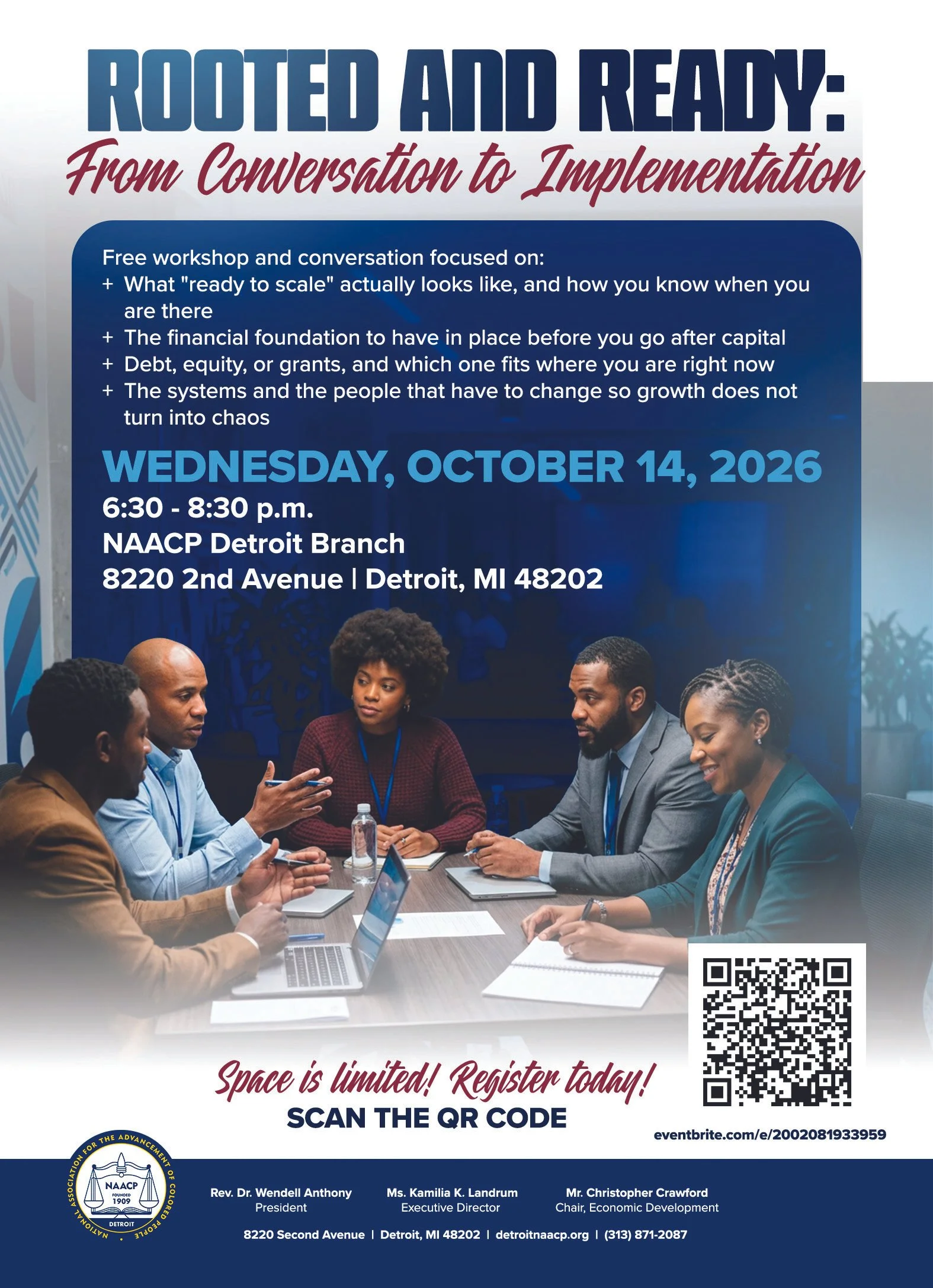 ROOTED AND READY: FROM CONVERSATION TO IMPLEMENTATION
