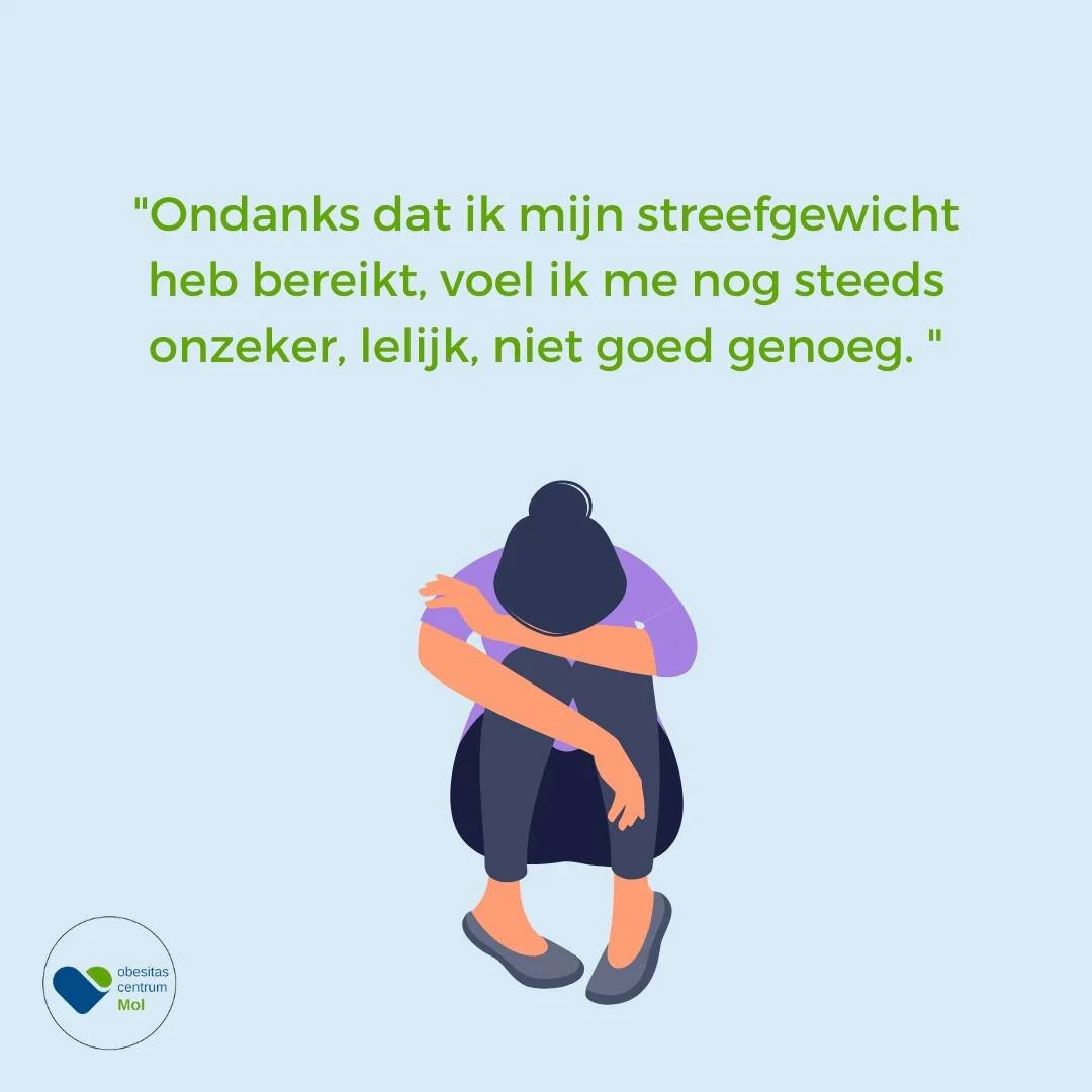 Welke kledingmaat je draagt, zegt niks over wie je bent als persoon.

Soms merken we dat mensen zich pas de moeite waard vinden of zich goed genoeg vinden wanneer ze een bepaald gewicht bereikt hebben. Mensen wiens eigenwaarde afhangt van hun gewicht
