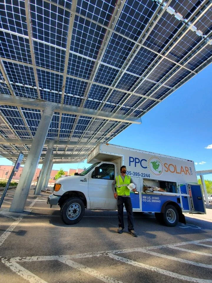 Solar Parking Canopy for the City of Albuquerque
