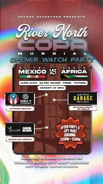Sphere Seventeen Mexico Watch Party
