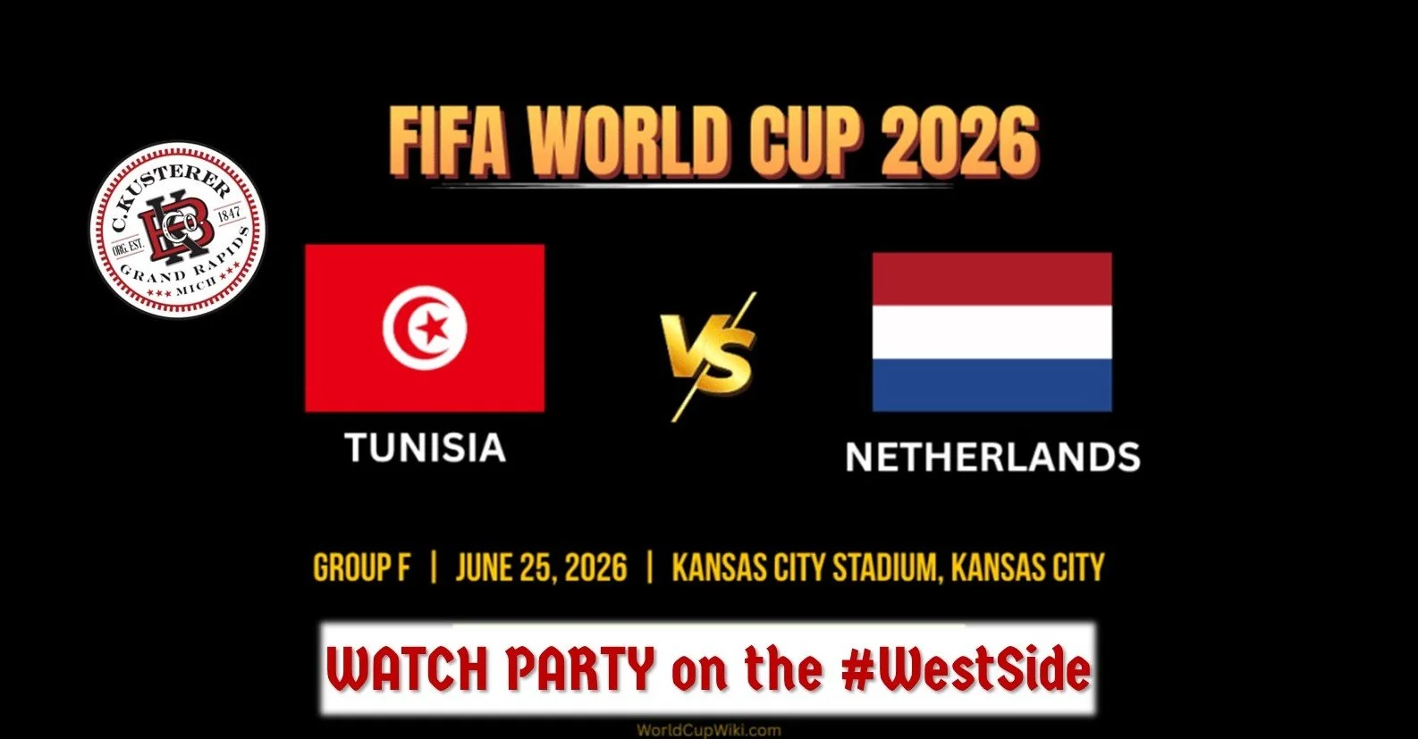Netherlands vs. Tunisia