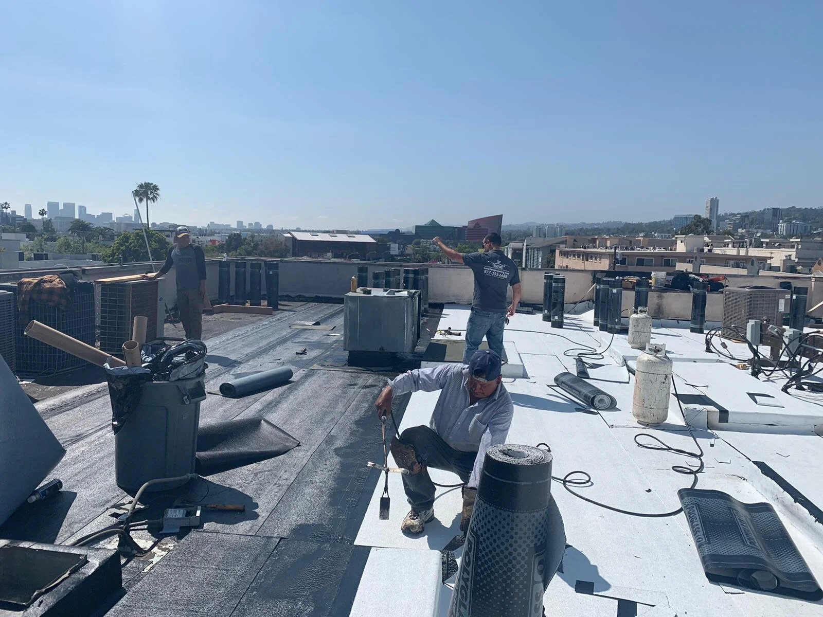 Flat Roofing Los Angeles — Top Roofing Inc.