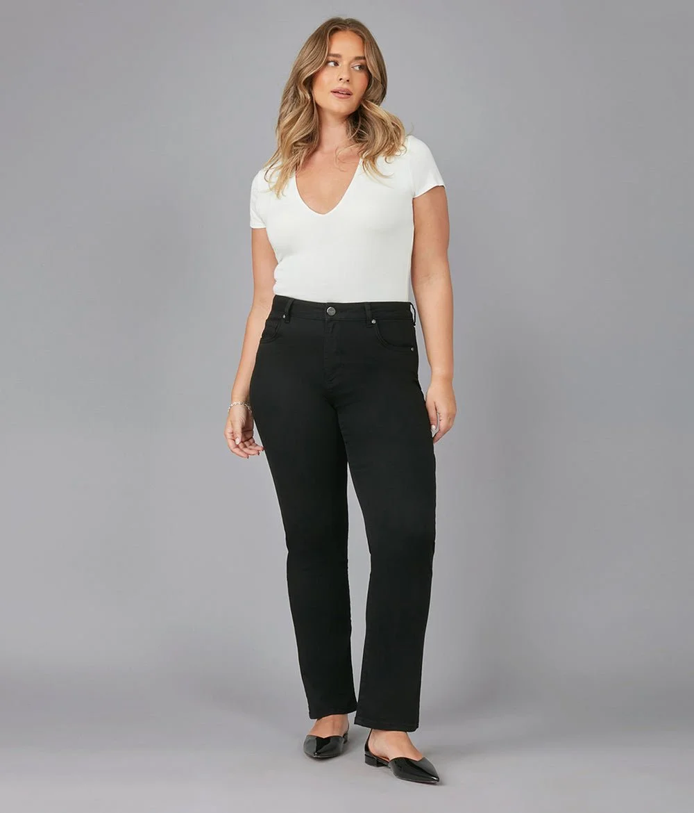 Jean droit taille haute Denver - LOLA