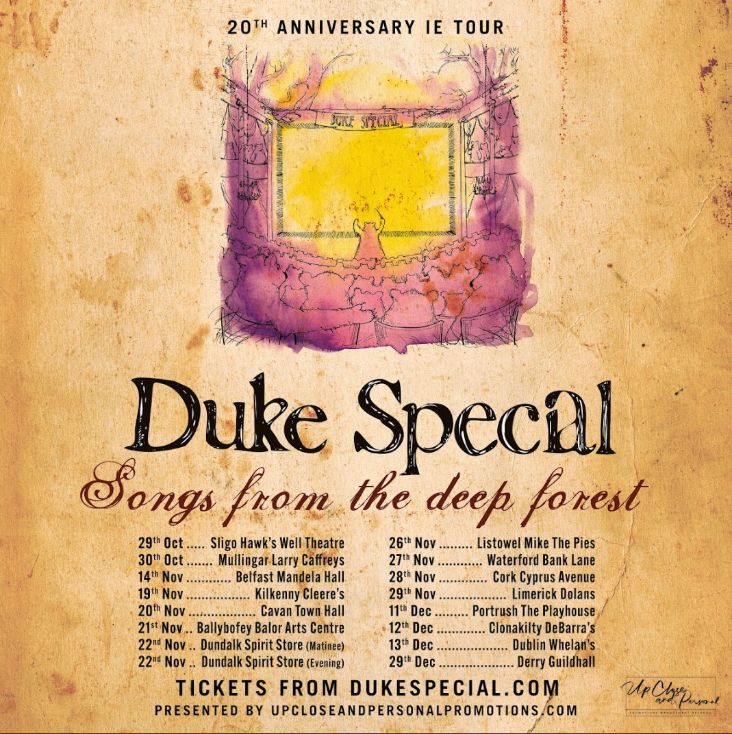 Duke Special - 20th Anniversary of “ Songs from the Deep Forest “ 