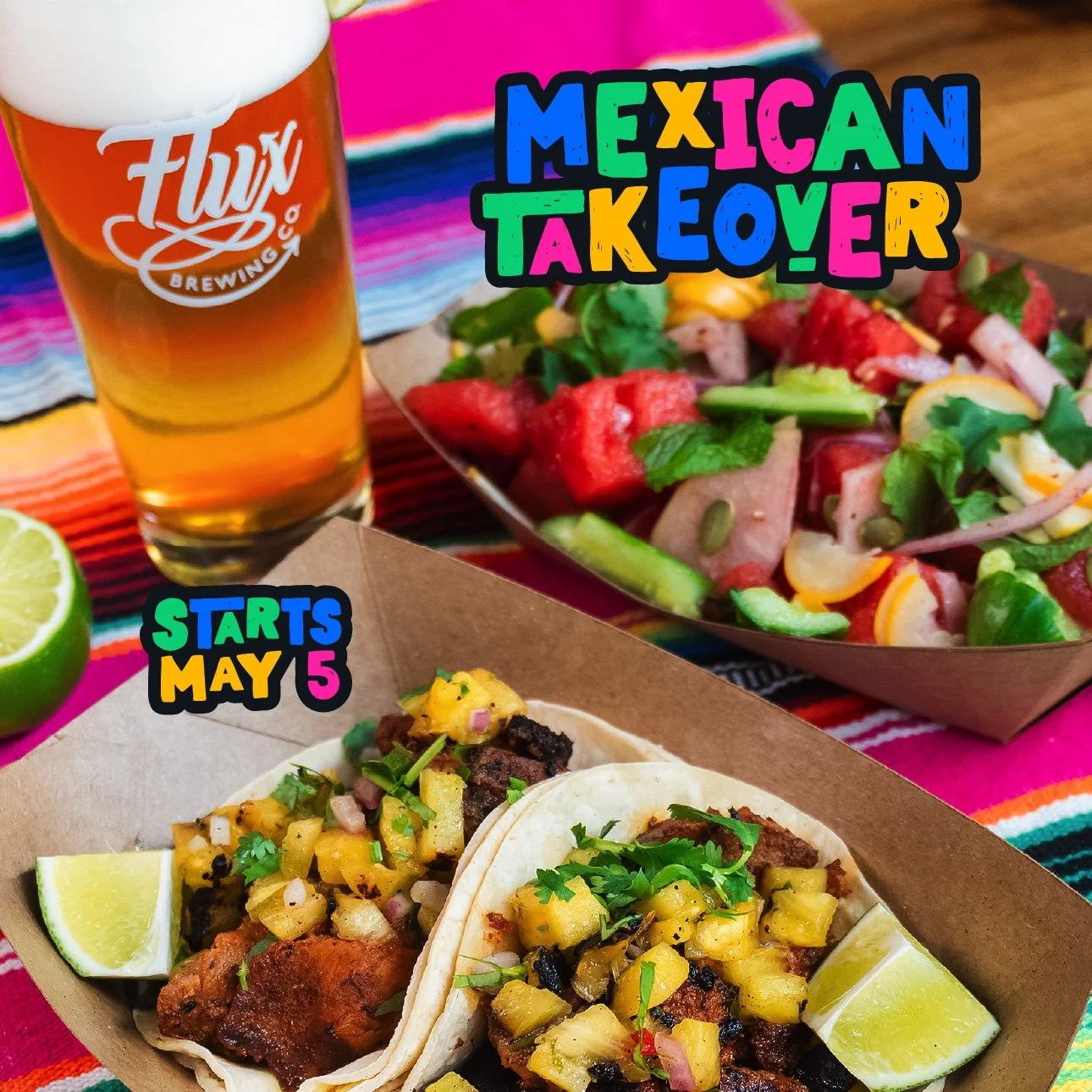 Mexican takeover at Flux