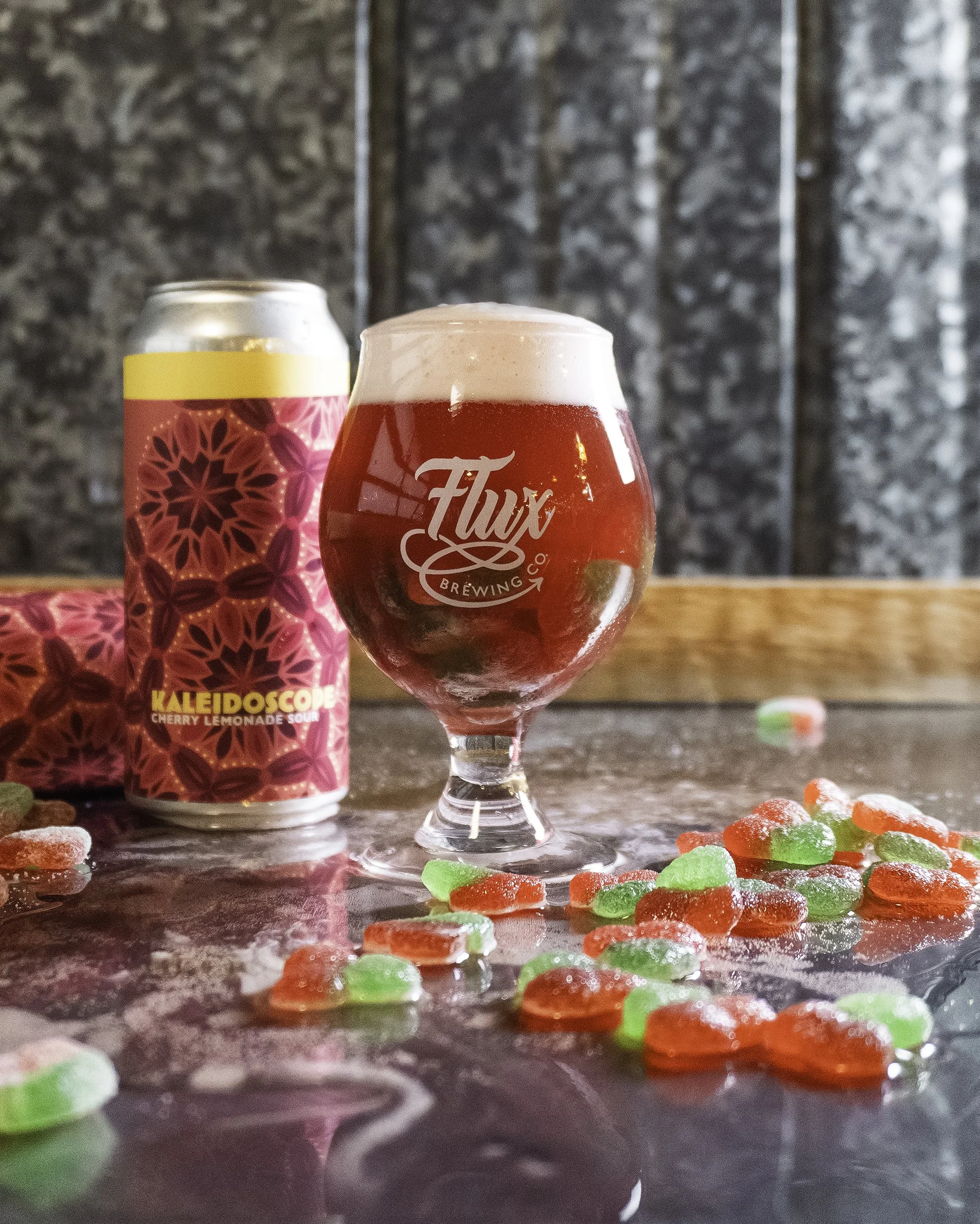 Kaleidoscope cherry lemonade sour