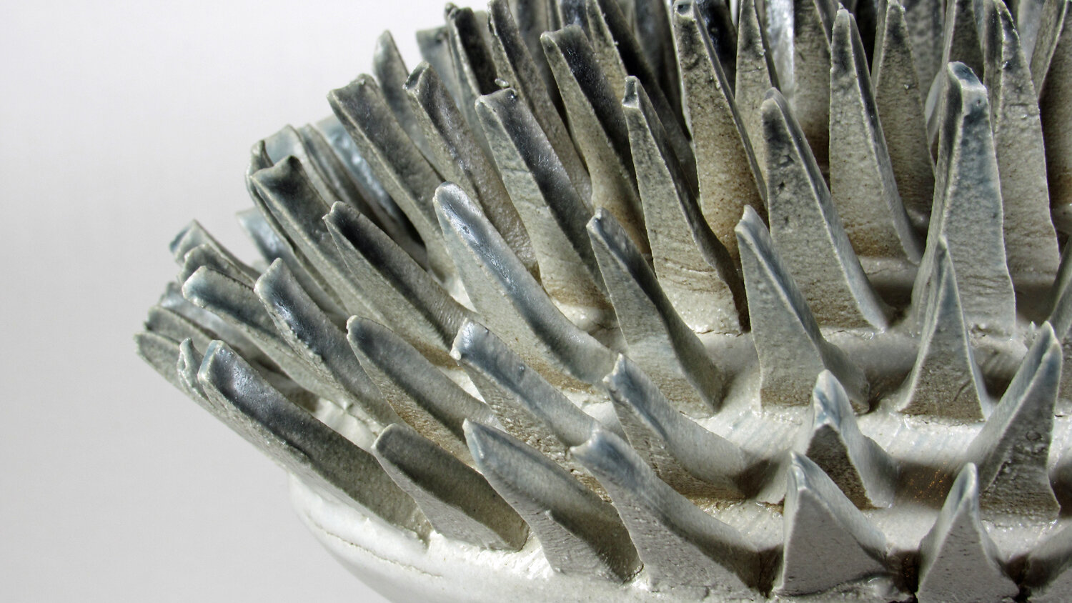 Untitled (Contemplation 7), Ceramic, 9.5x9x9in., 2020