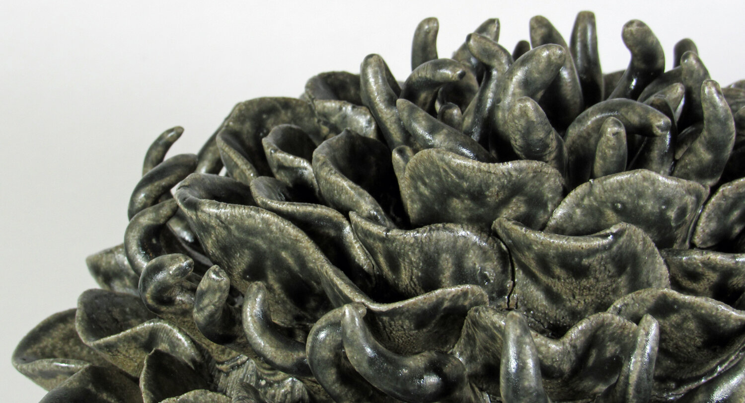 Untitled (Contemplation 8), Ceramic, 10x7.5x7.5in., 2020