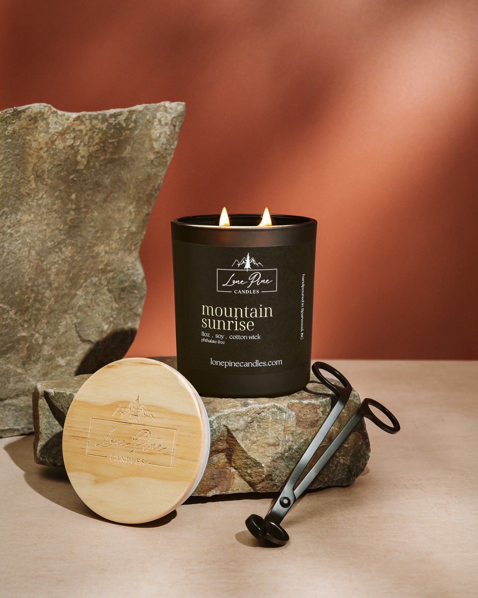 Lone Pine Candles Mountain Sunrise
 
 
Client: @lonepinecandles 
Art direction, styling, retouching, photography: @charnebaird 
 
 
 
Product Photography | Product Photographer | #commercialphotographer | Product Styling | Candle Photography