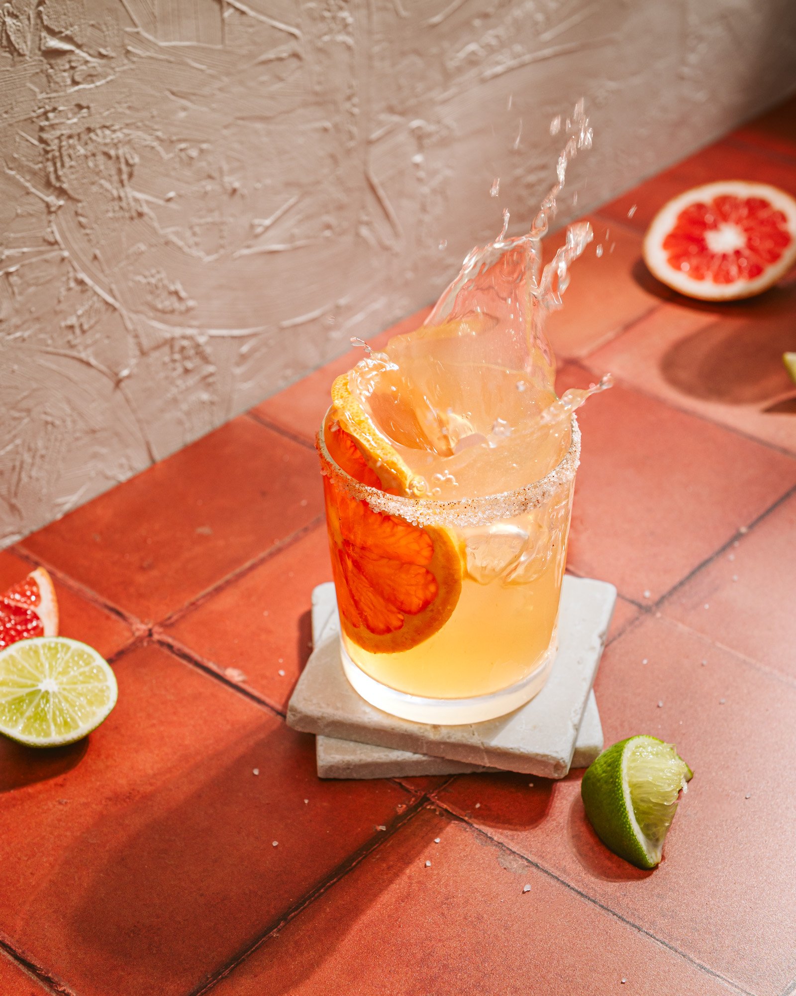 Dreaming of summer and Palomas. ☀ Two approaches: dynamic splash or clean, composed. Which one speaks to you? 🍹 Swipe to compare.
 
 
 
 
Art direction, styling, retouching, photography: @charnebaird 
 
 
 
 
 
 
Palomas | Cocktail Photography | Com