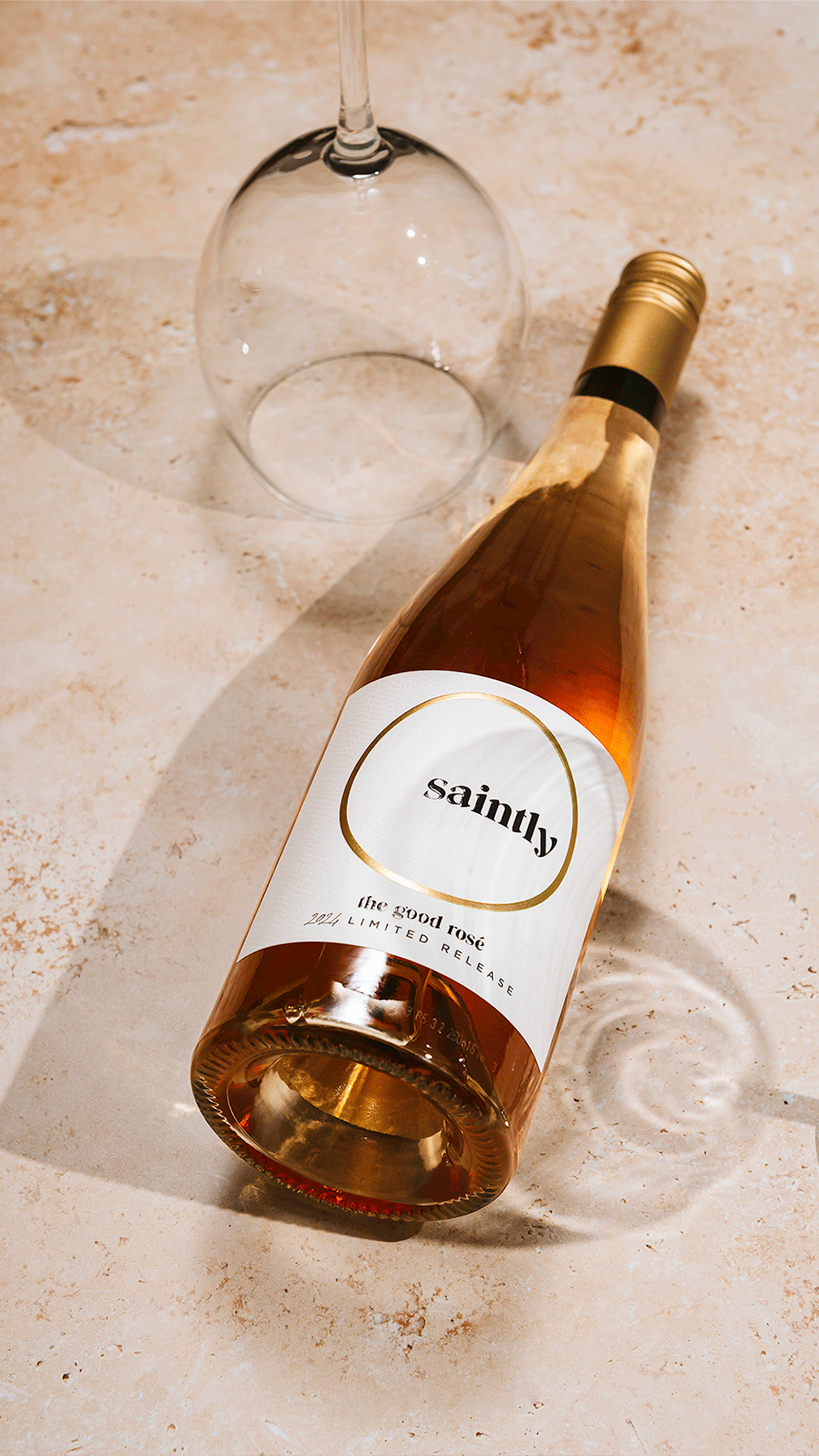 Charné Baird Photography - Commercial Photographer - Canadian Commercial Photographer - Product Photographer - Product Photography - Wine Photography - Wine Stop Motion - Product Stop Motion - Beverage Stop Motion - Saintly the good rosé - Beverage P