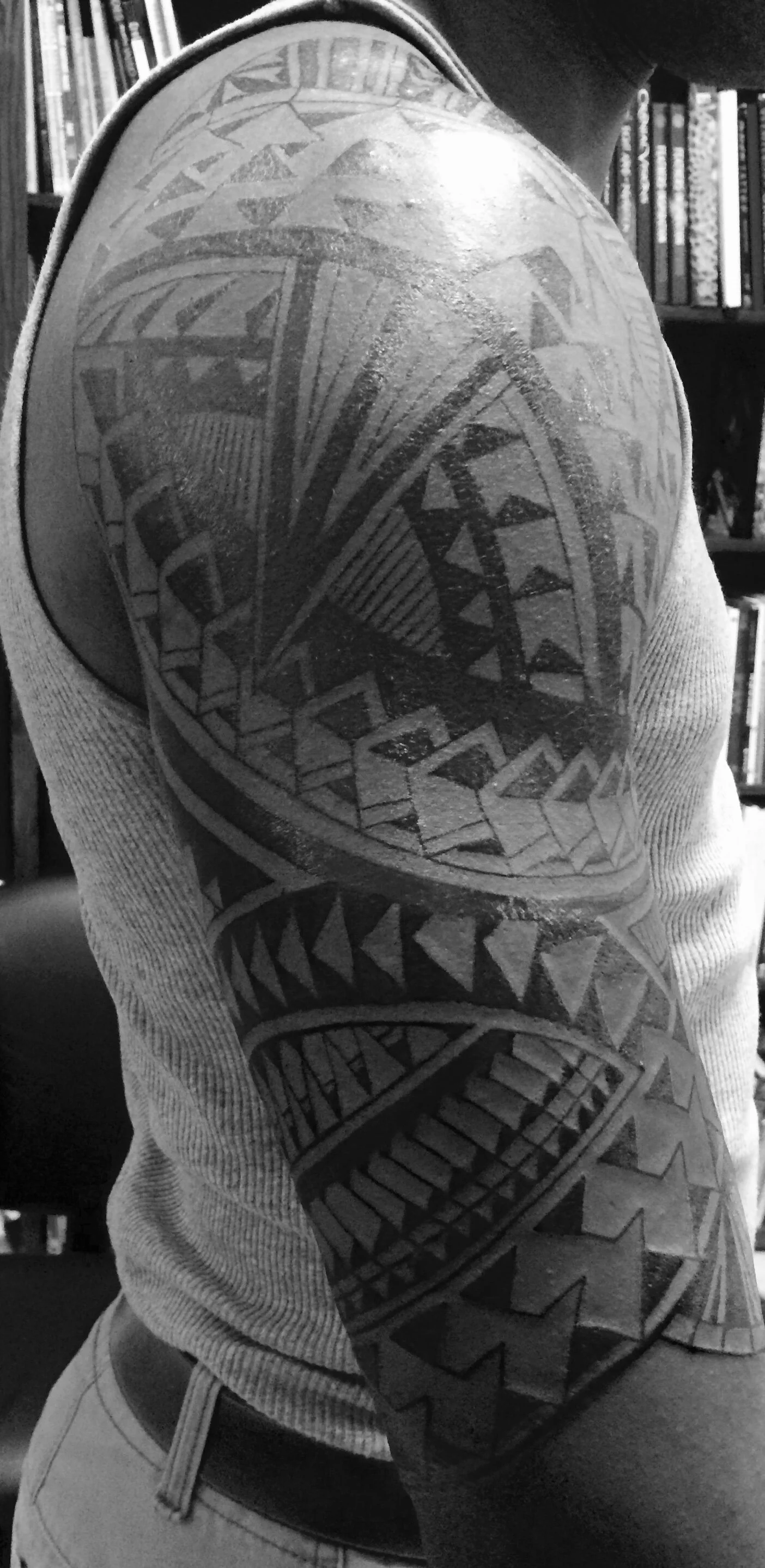 Polynesian inspired arm
