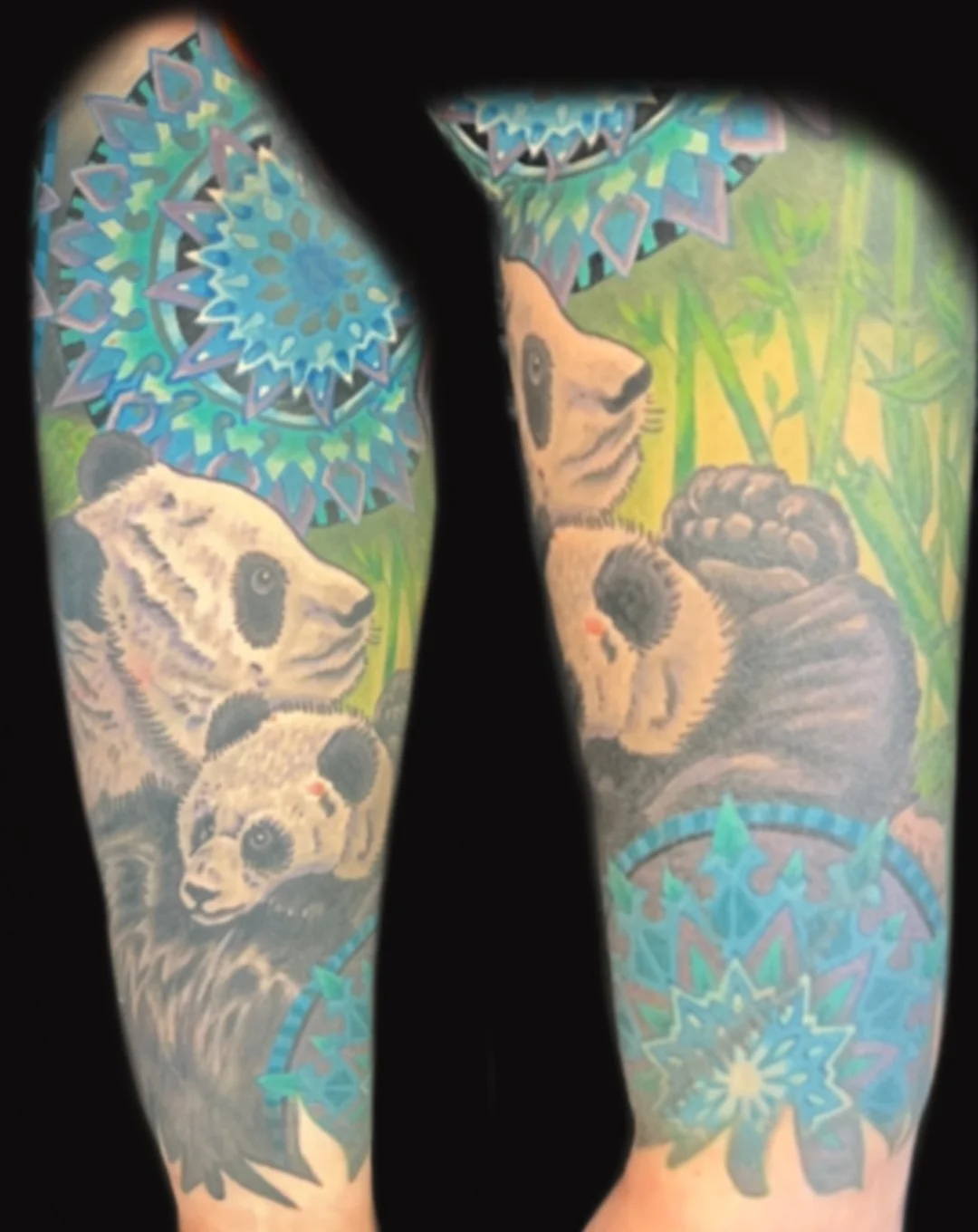 Jennifer's left forearm