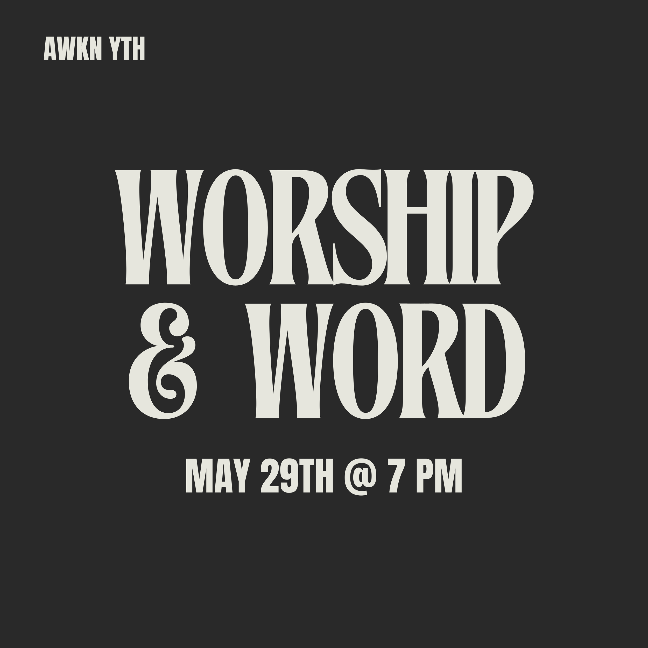 Worship & Word