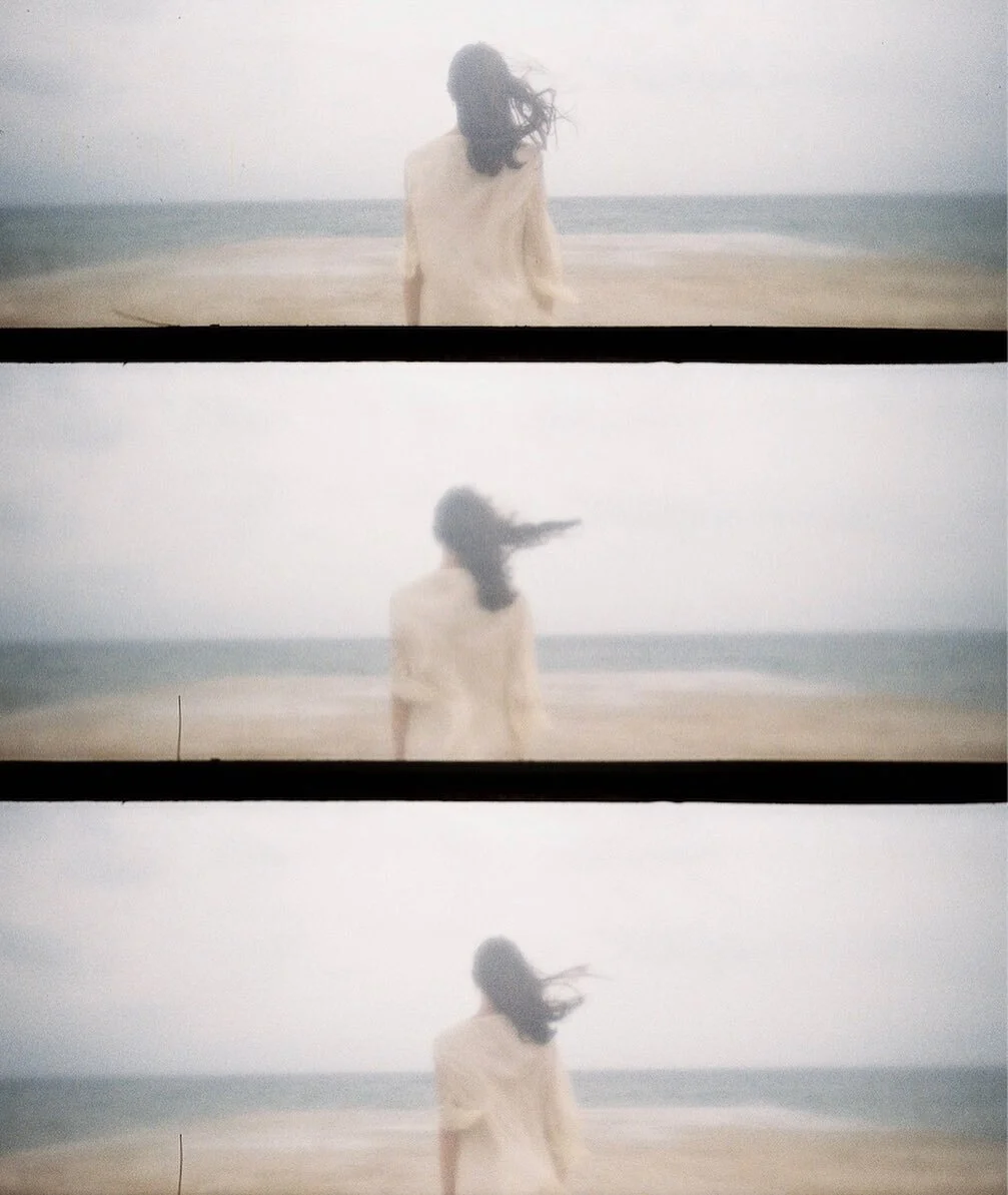 the fine line between falling and flying 🌬 by Sol&egrave;ne Milcent ☁️ showing at The Evening 25 JULY