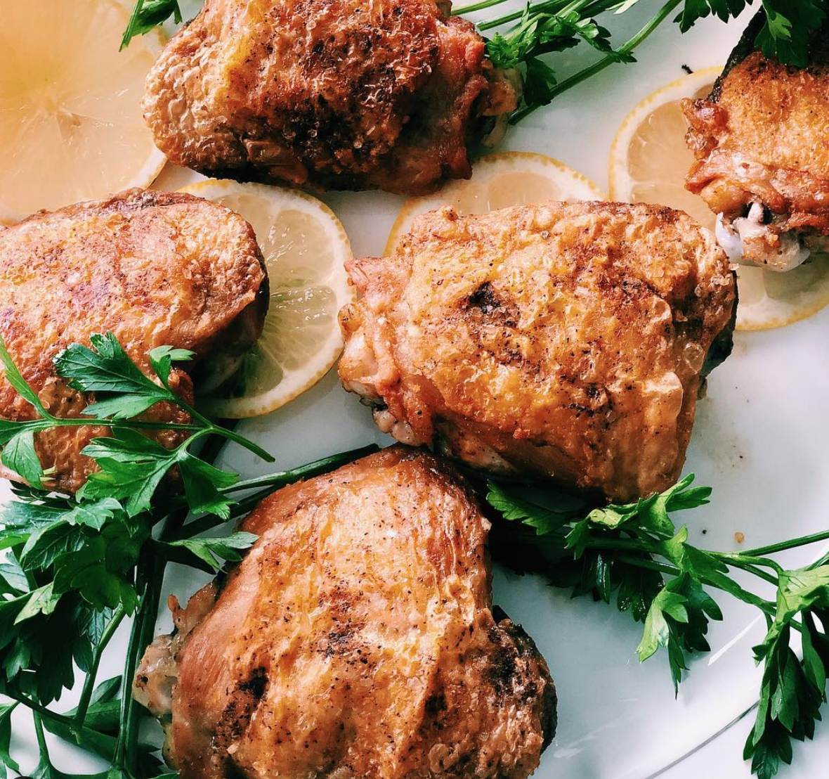 CRISPY LEMONY CHICKEN