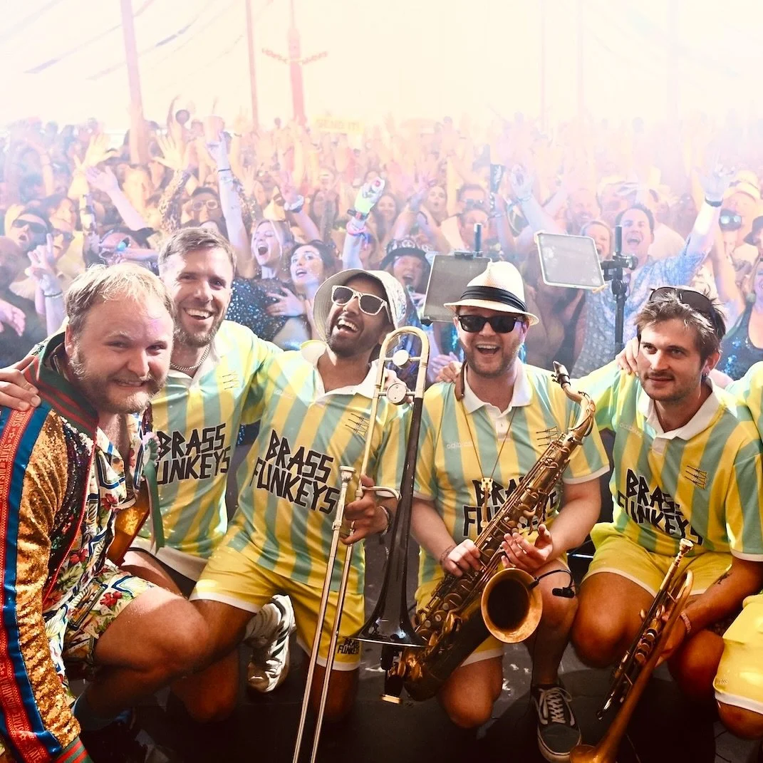 This Friday and Saturday we are taking our Ibiza Brass show to the world famous Alexandra Palace @yourallypally in London, as part of their Fireworks &amp; Halloween spectacular. We&rsquo;re all so excited - over 40k tickets sold for each night, it&r