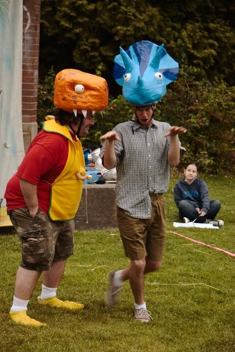 ARRH! A Dinosaur Ate My Spaceship! Theatre Schmeater July, 2011 Written by Bret Fetzer & Juliet Waller Pruzan  Directed by Steve Cooper 