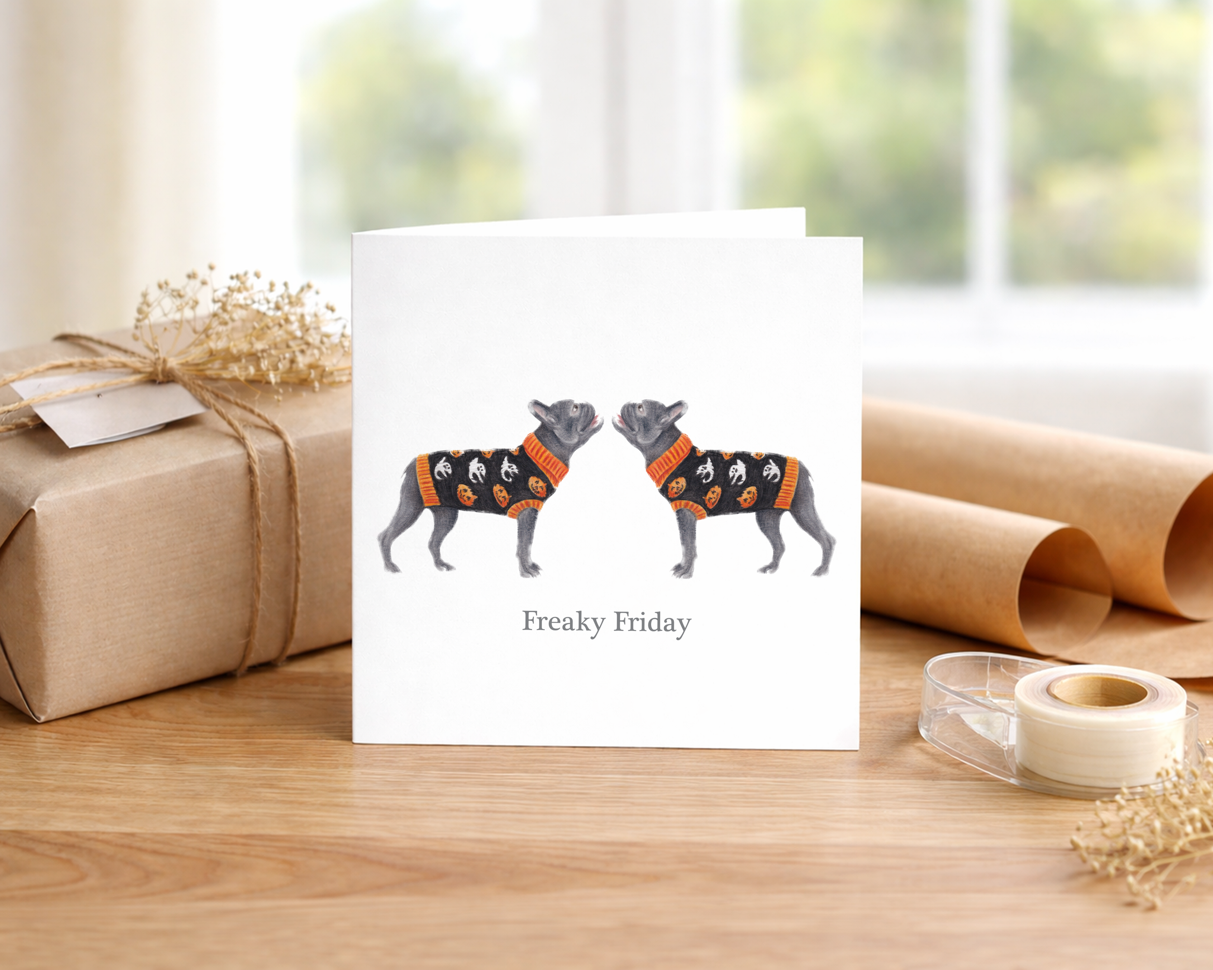 Freaky Friday Halloween Card