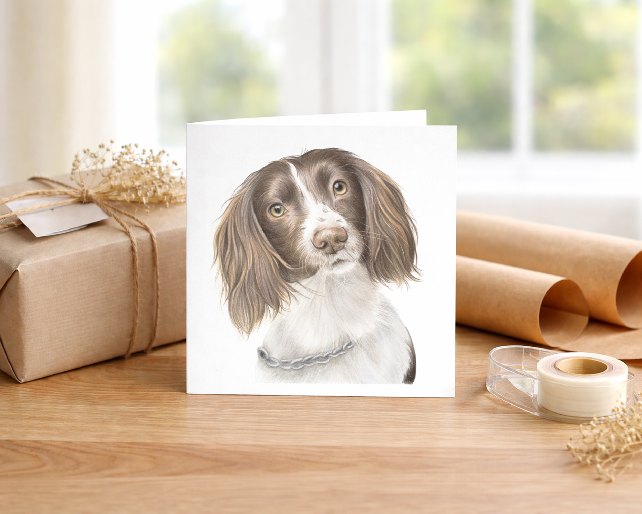 Springer Spaniel Greeting Card