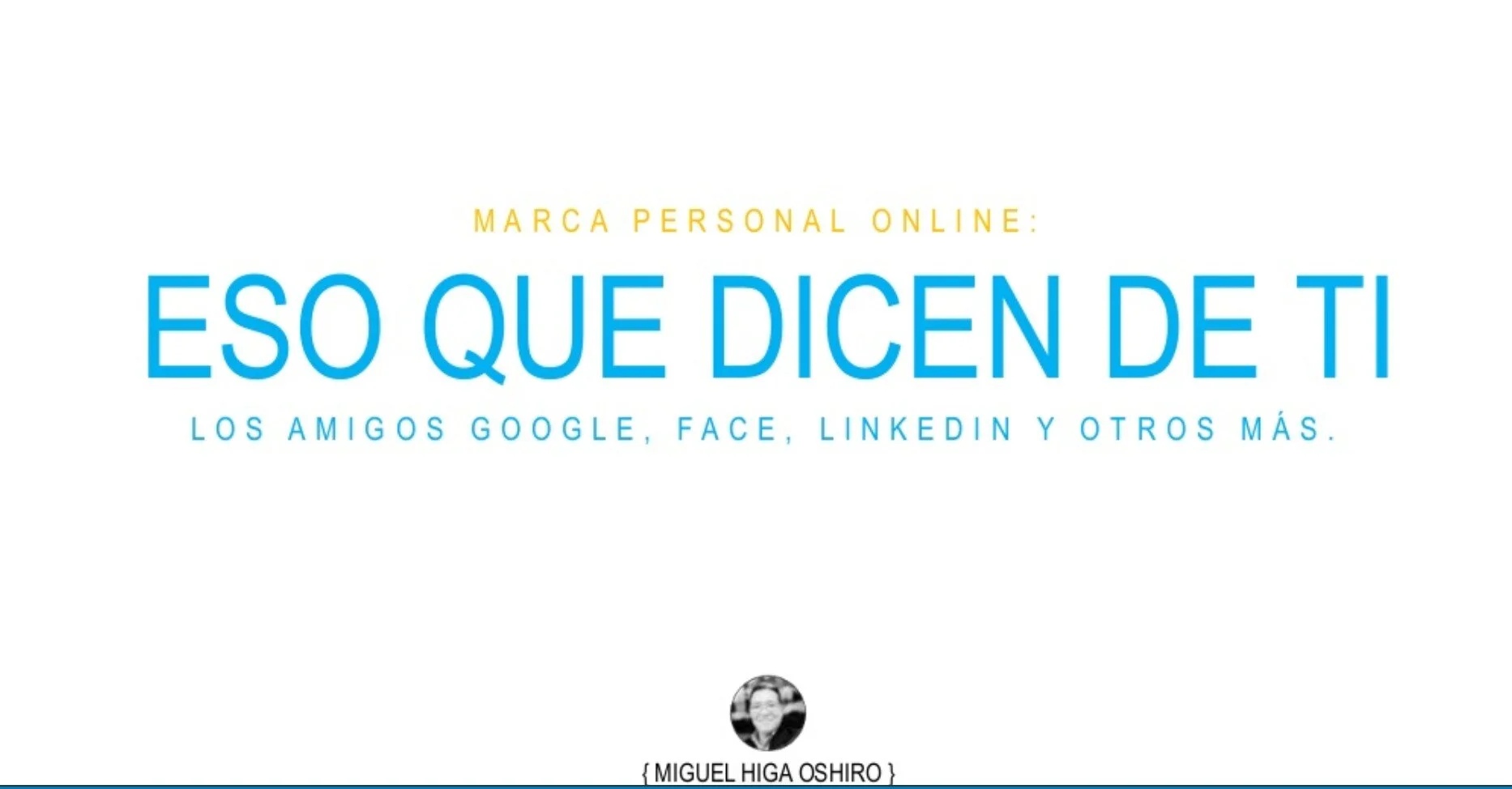 La transformación es personal.