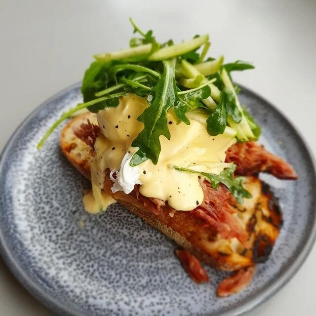 Not hard to see why our Ham Hock Benny is a favourite.